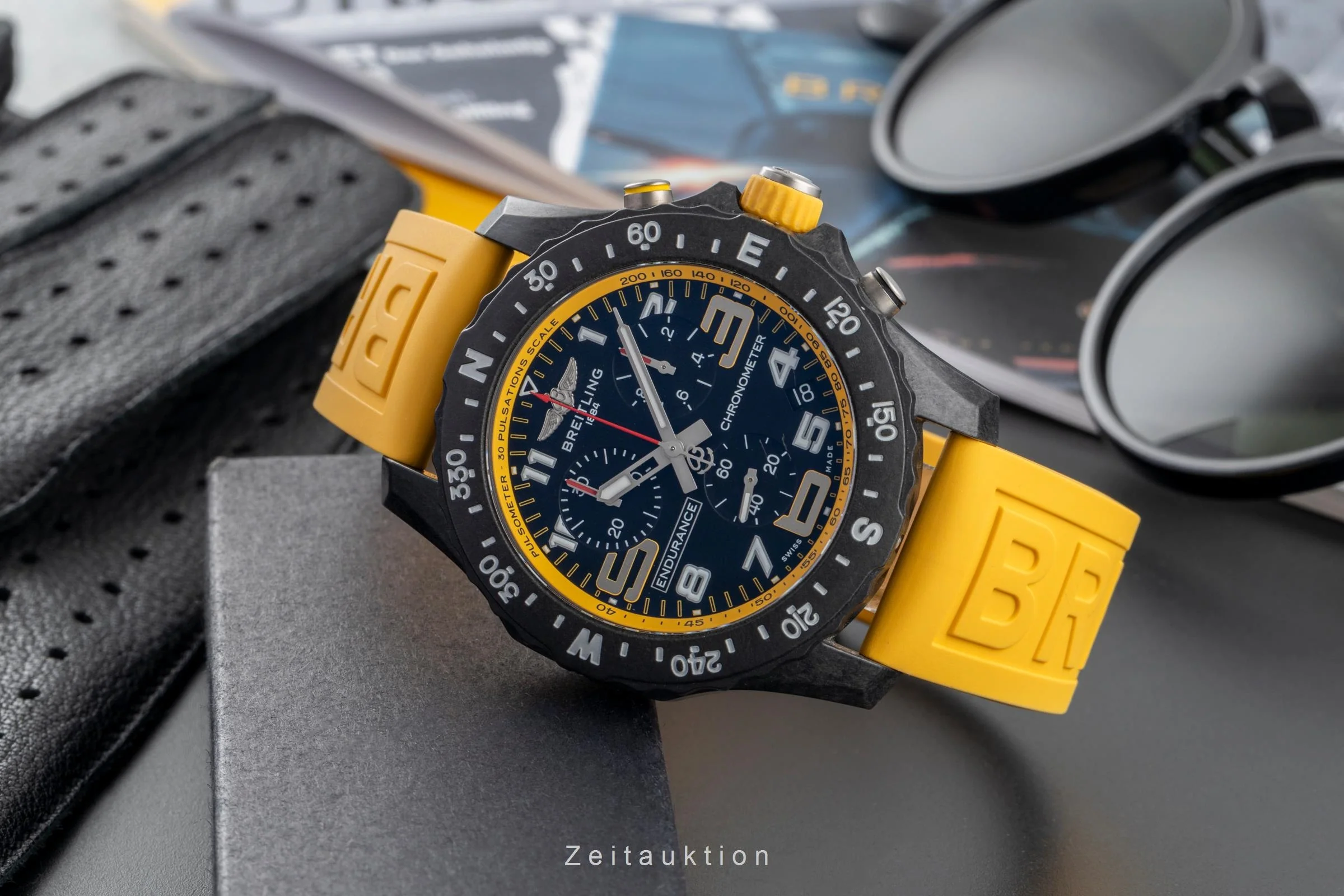Breitling Endurance Pro chronograph breitlight quartz men's watch X82310 LP: 3600EUR  [2505032] - Image 3