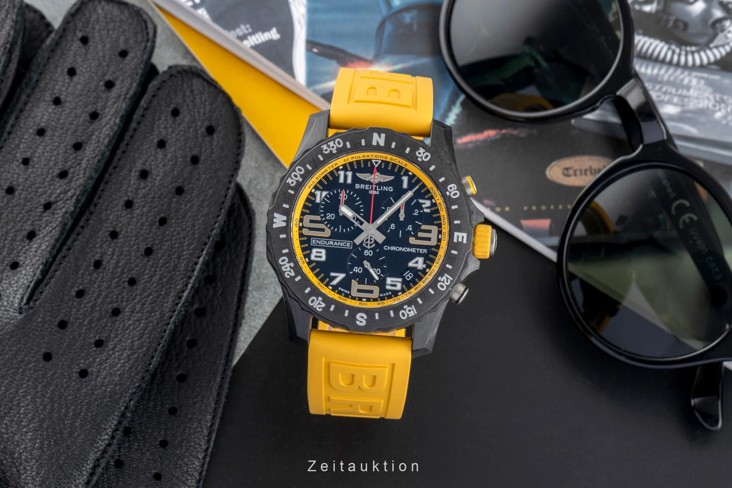 Breitling Endurance Pro chronograph breitlight quartz men's watch X82310 LP: 3600EUR  [2505032] - Image 4