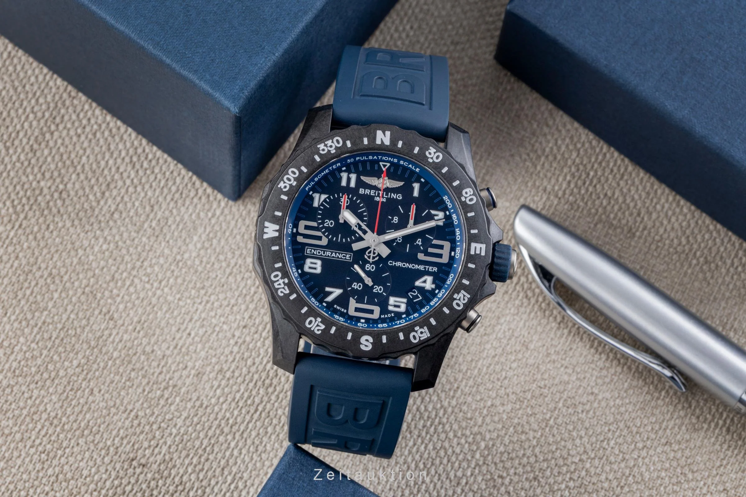 Breitling Endurance Pro chronograph breitlight quartz men's watch X82310 LP: 3600EUR  [2506568] - Image 4
