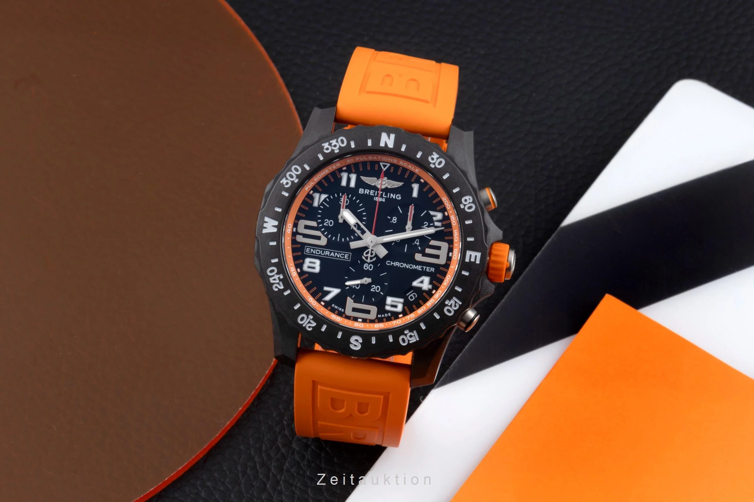 Breitling Endurance Pro chronograph breitlight quartz men's watch X82310 LP: 3600EUR  [2507037] - Image 4