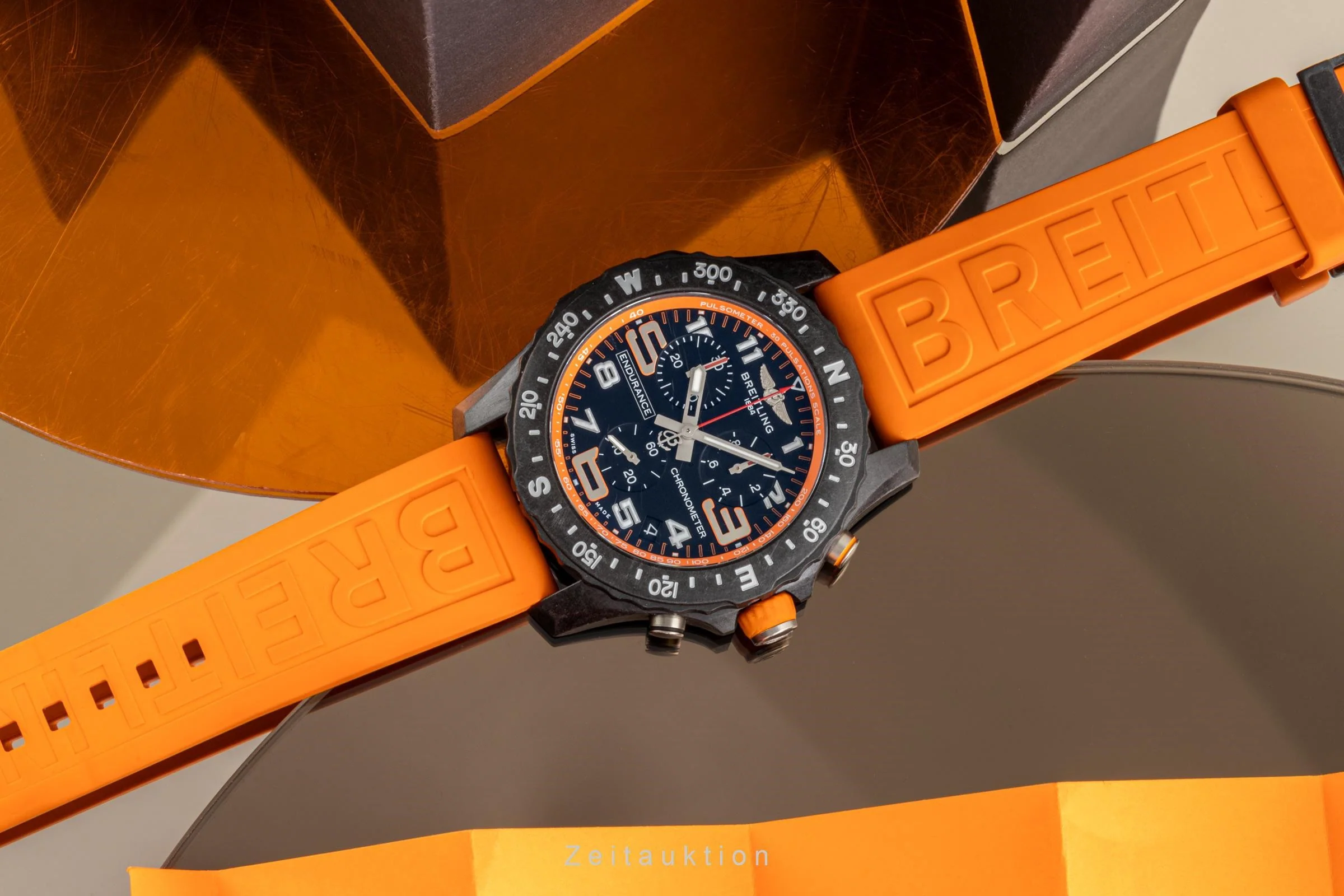 Breitling Endurance Pro chronograph breitlight quartz men's watch X82310A51B1S1 LP: 3350EUR  [2303466] - Image 3