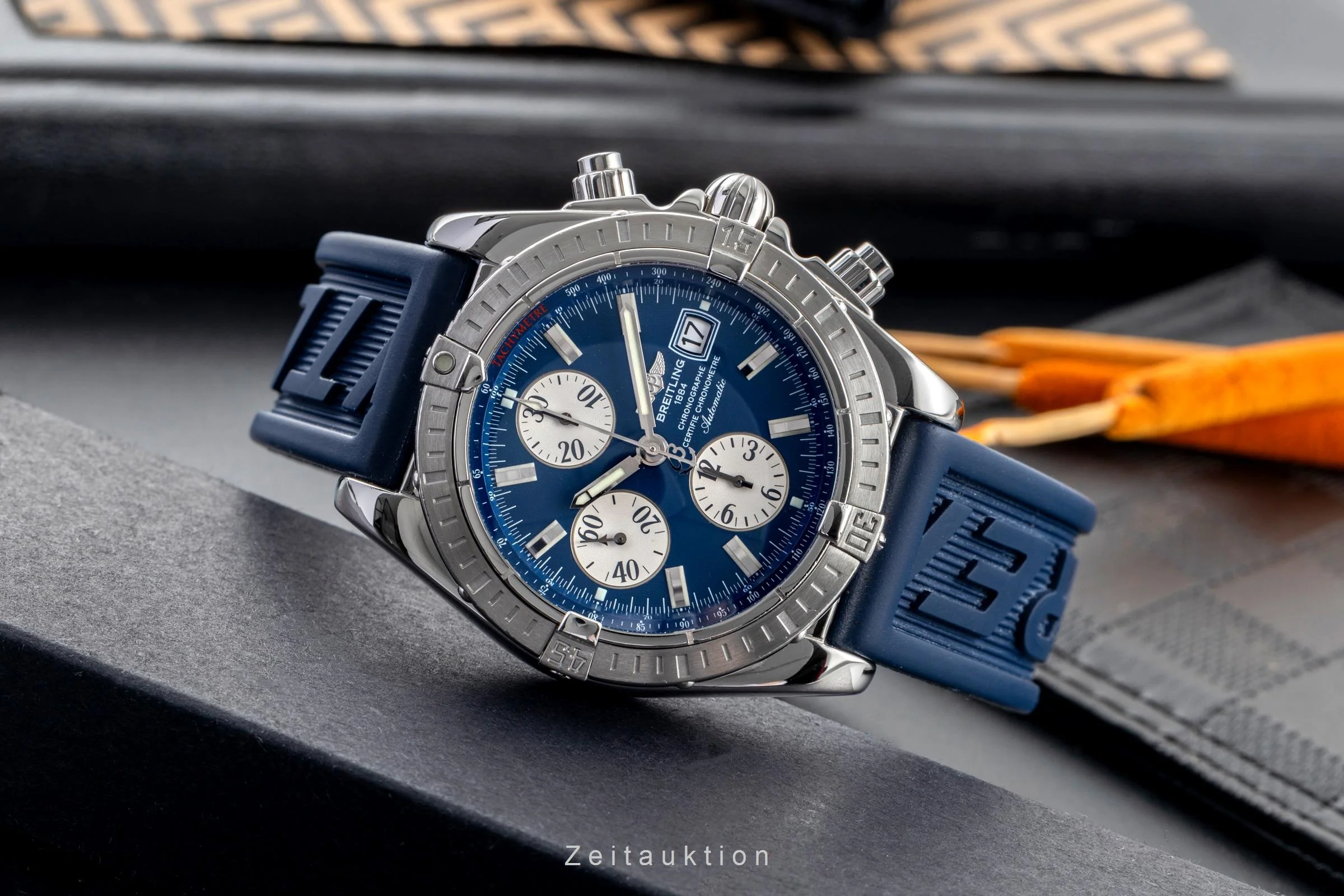 Breitling Evolution chronograph steel automatic men's watch A13356  [2502064] - Image 3