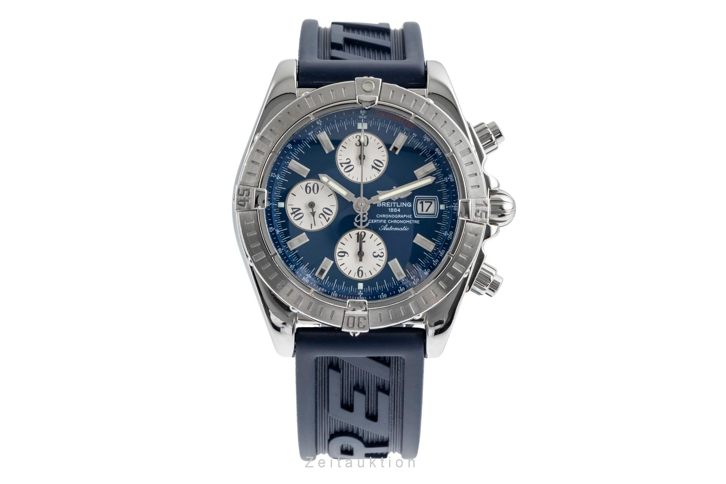 Breitling Evolution chronograph steel automatic men's watch A13356  [2502064] - Image 5