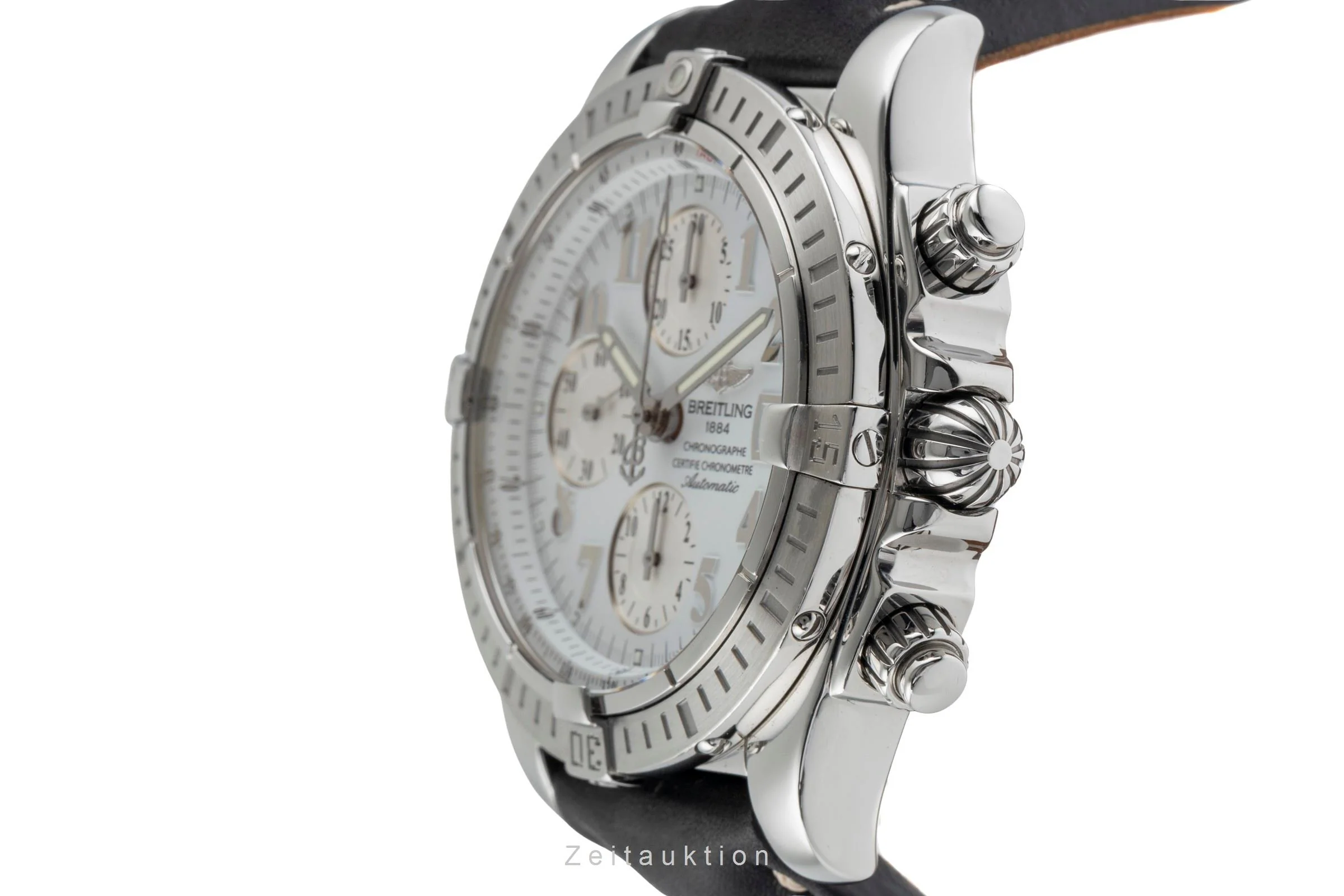 Breitling Evolution chronograph steel automatic men's watch A13356  [2503387] - Image 7