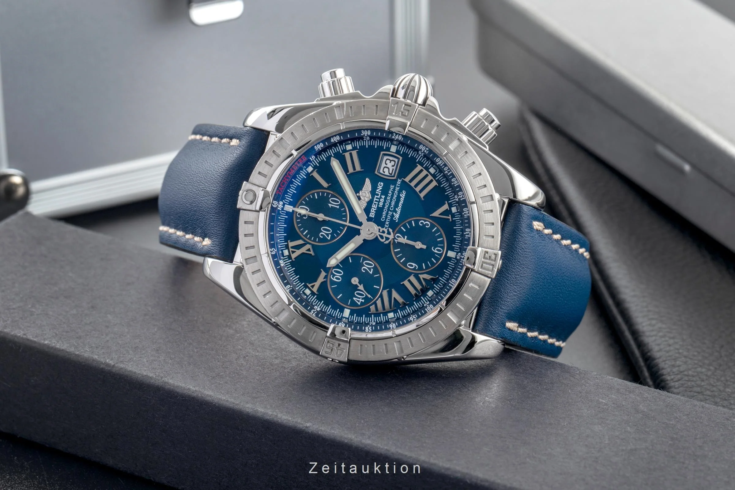 Breitling Evolution chronograph steel automatic men's watch A13356  [2503815] - Image 3