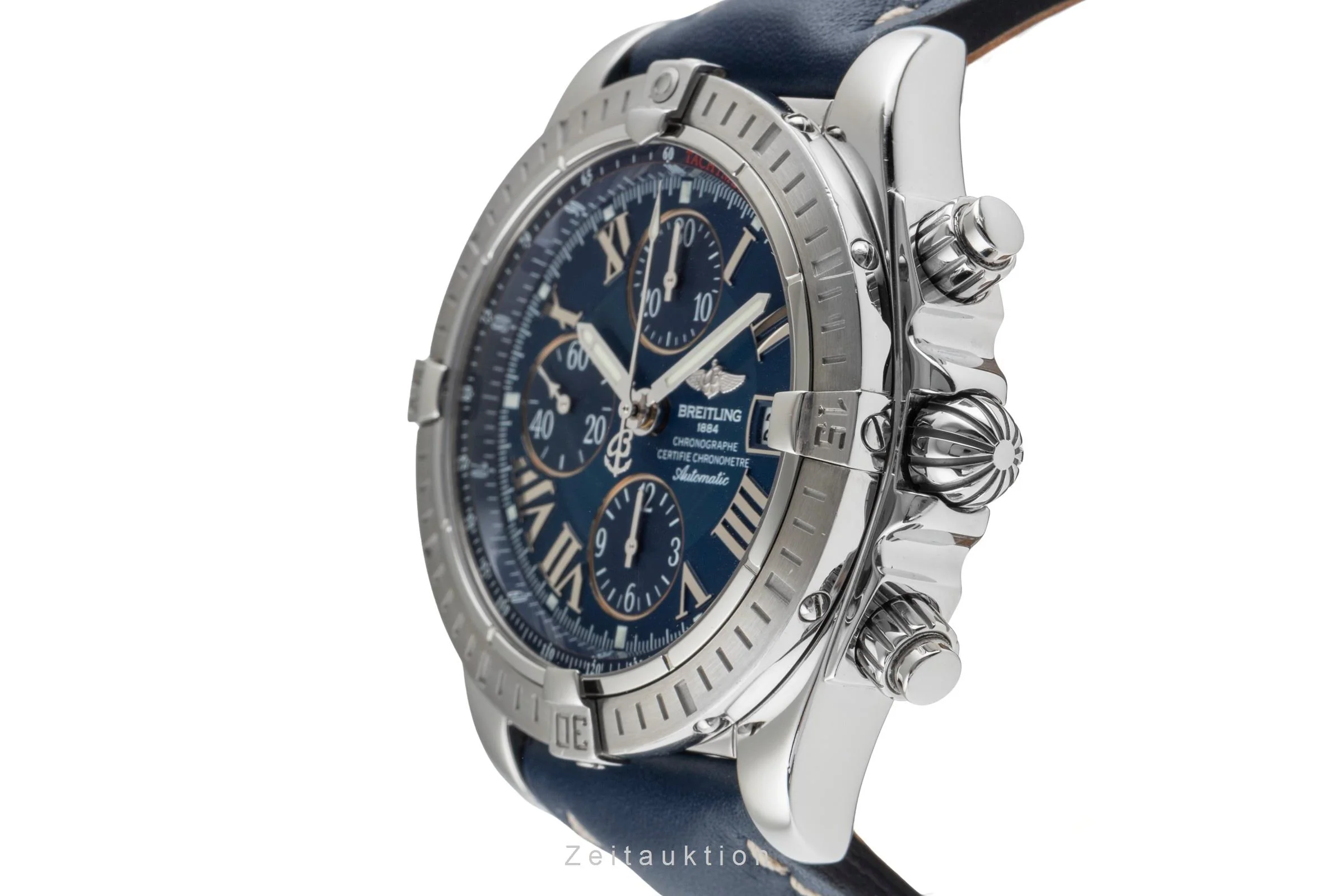 Breitling Evolution chronograph steel automatic men's watch A13356  [2503815] - Image 7