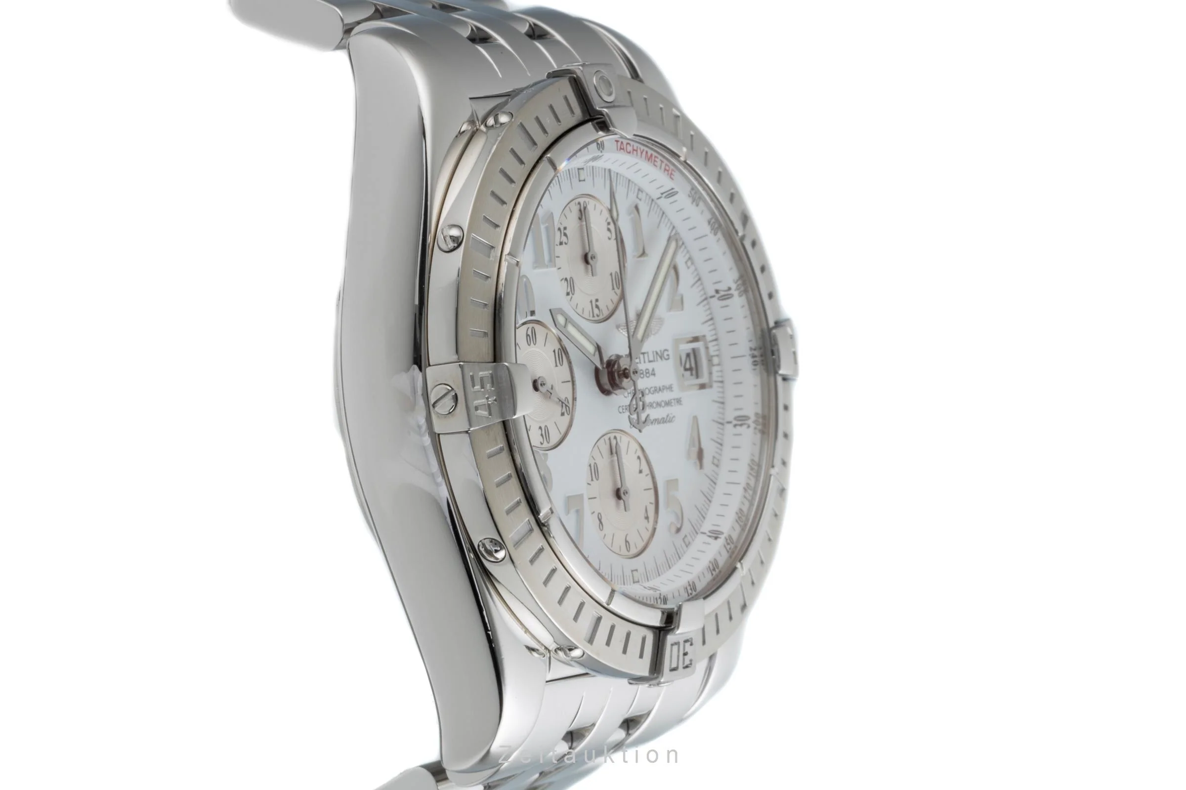 Breitling Evolution chronograph steel automatic men's watch A13356  [2505970] - Image 8
