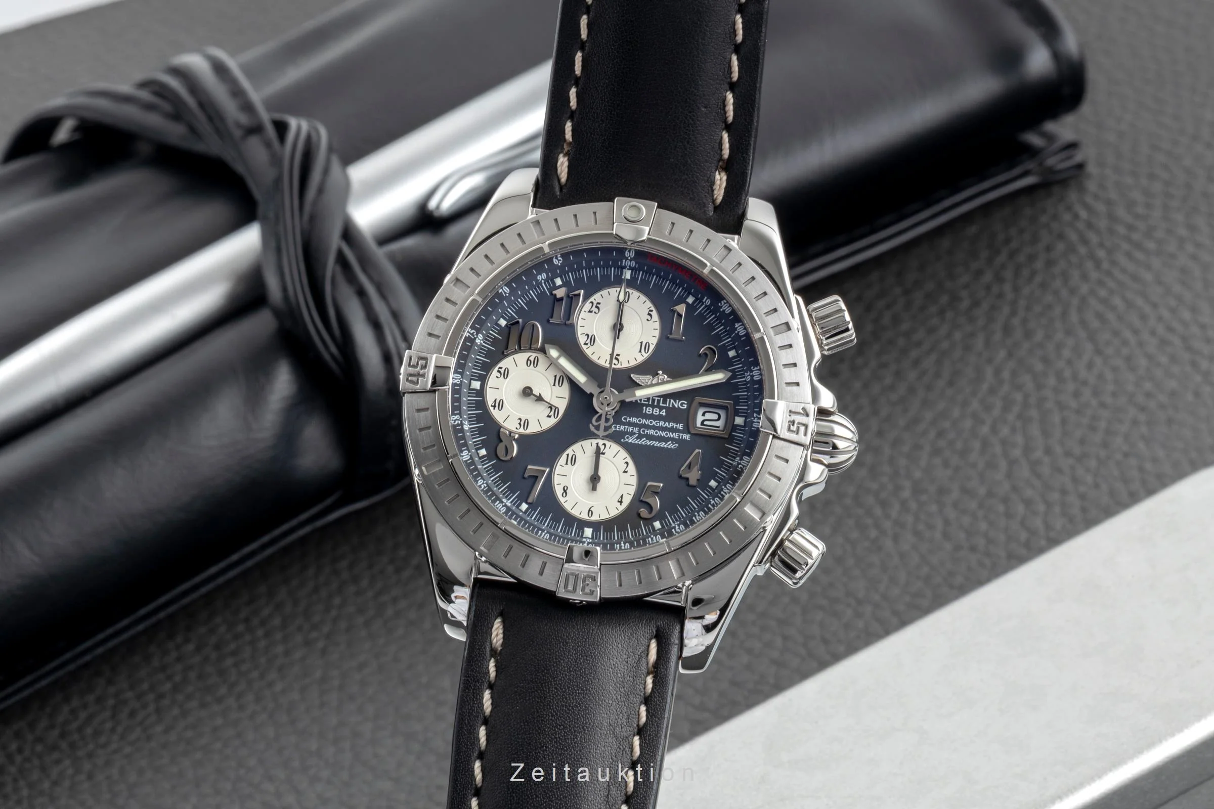 Breitling Evolution chronograph steel automatic men's watch A13356  [2600564] - Image 2