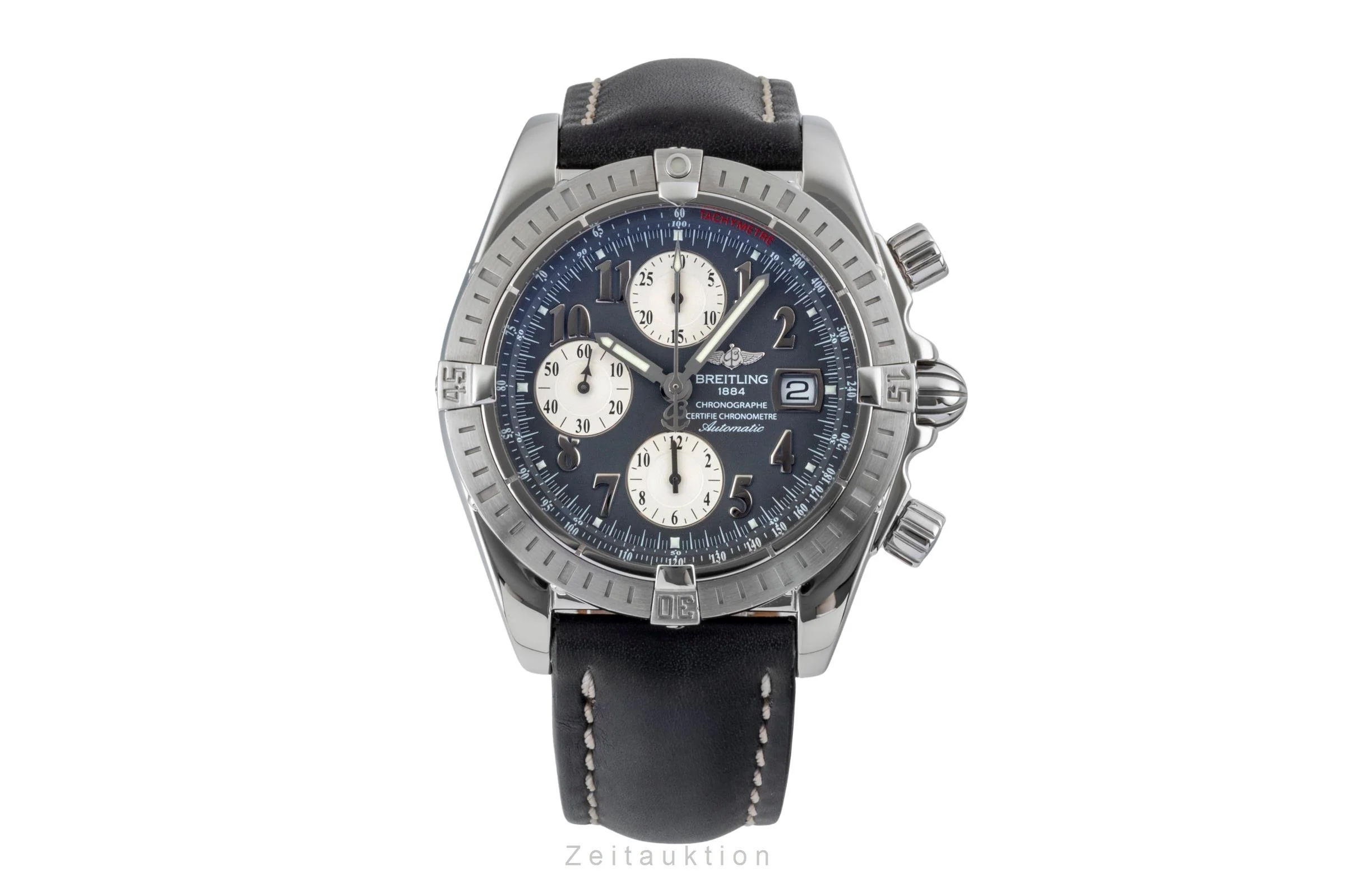 Breitling Evolution chronograph steel automatic men's watch A13356  [2600564] - Image 5