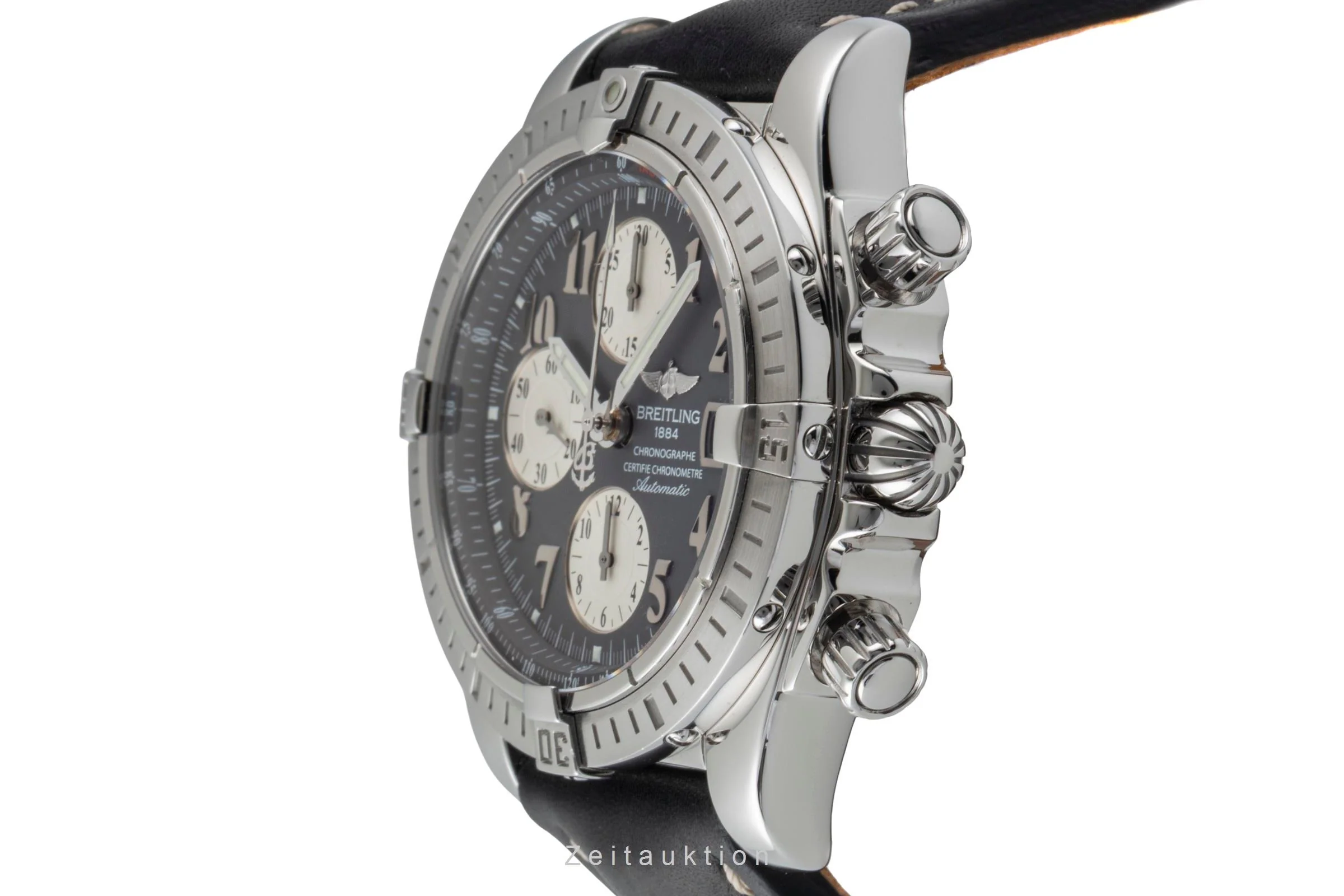 Breitling Evolution chronograph steel automatic men's watch A13356  [2600564] - Image 7