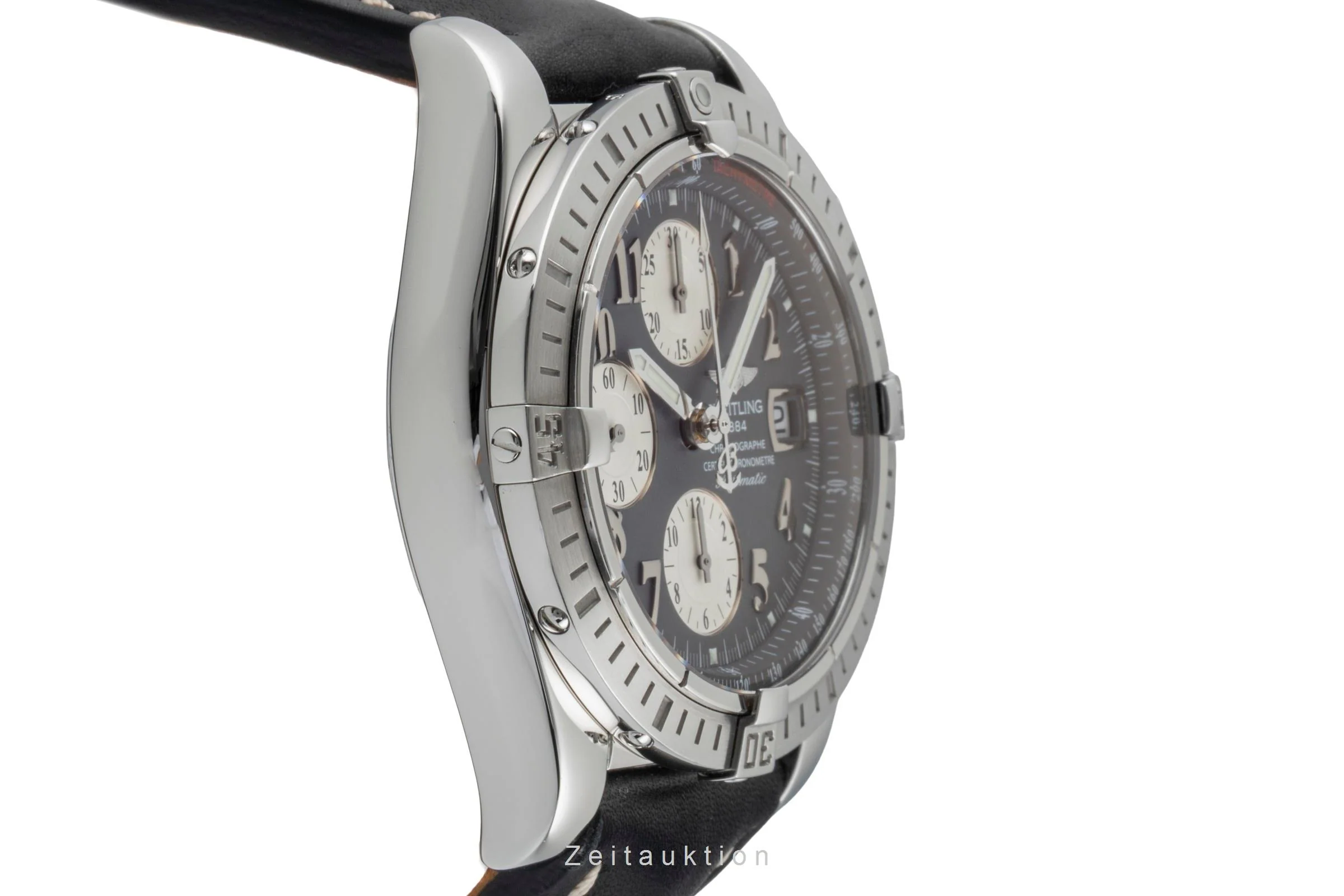 Breitling Evolution chronograph steel automatic men's watch A13356  [2600564] - Image 8