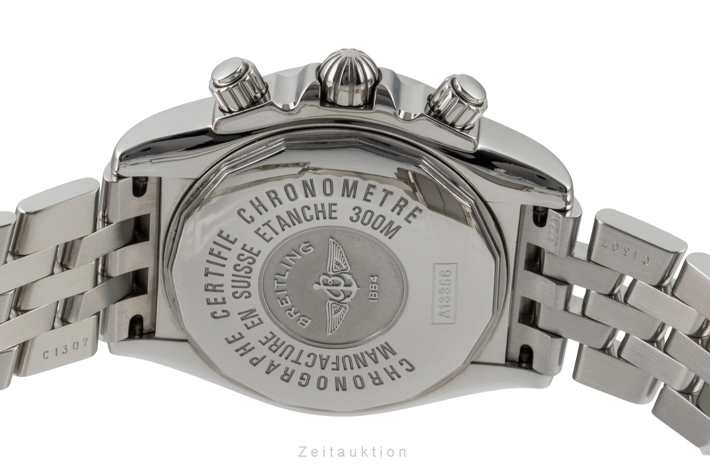 Breitling Evolution chronograph steel automatic men's watch A13356  [2601017] - Image 12