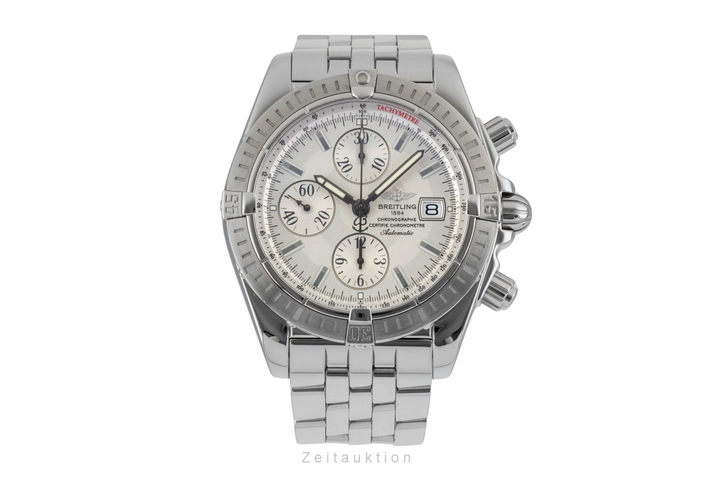 Breitling Evolution chronograph steel automatic men's watch A13356  [2601017] - Image 5