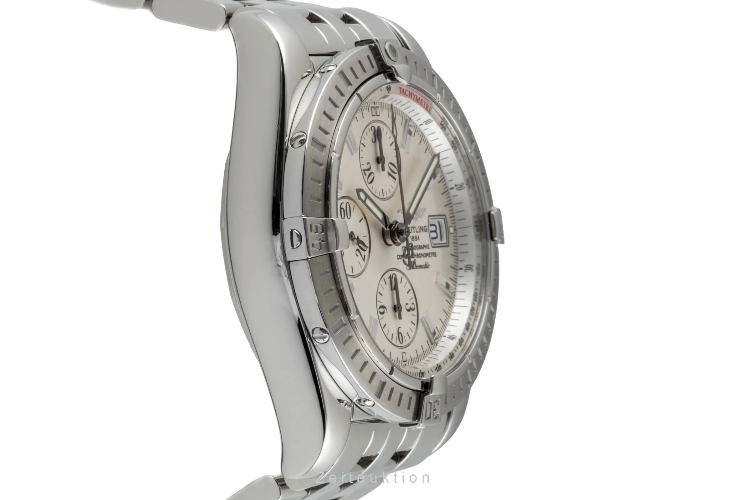 Breitling Evolution chronograph steel automatic men's watch A13356  [2601017] - Image 8