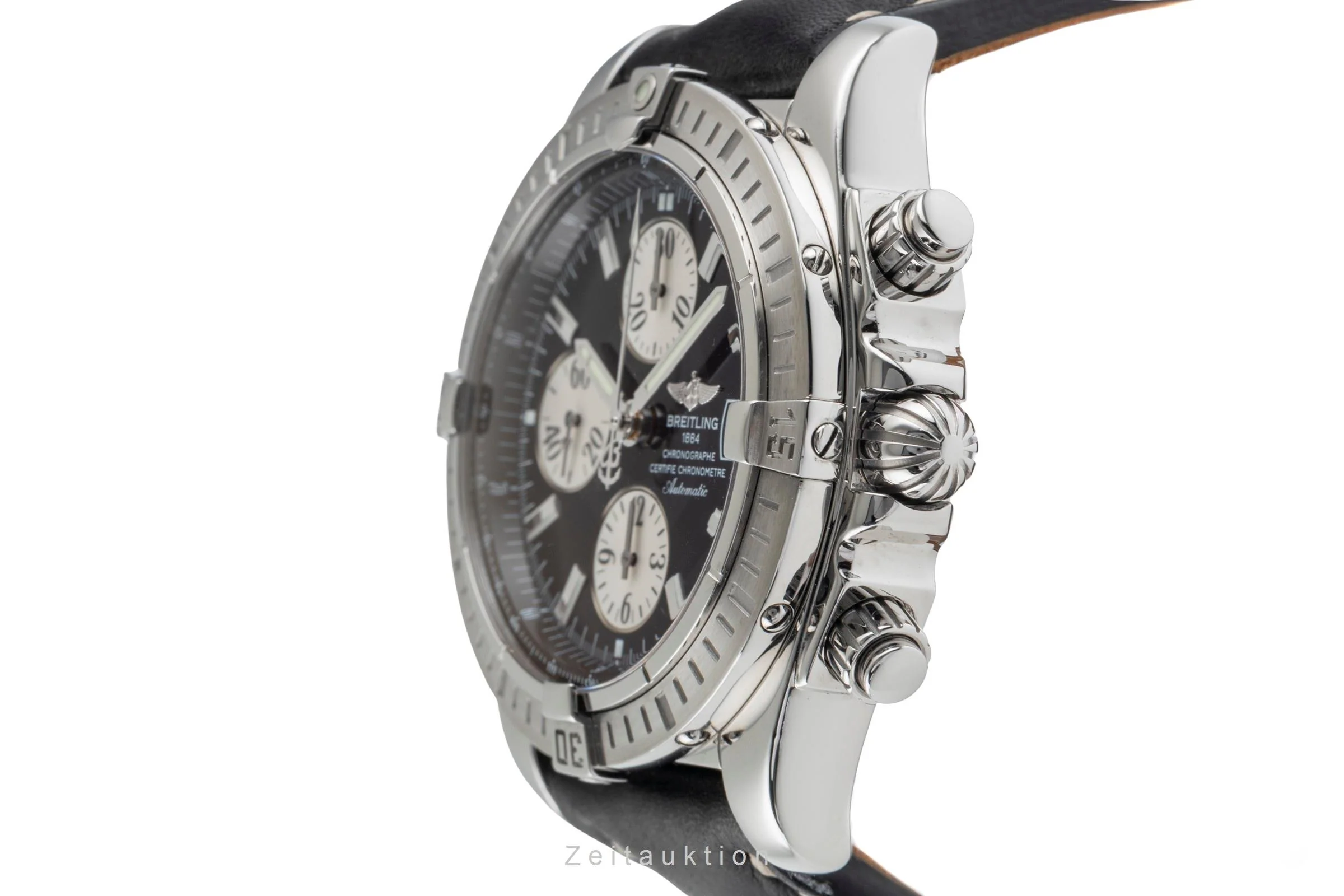 Breitling Evolution chronograph steel automatic men's watch A13356  A156B19PA  [2503388] - Image 7