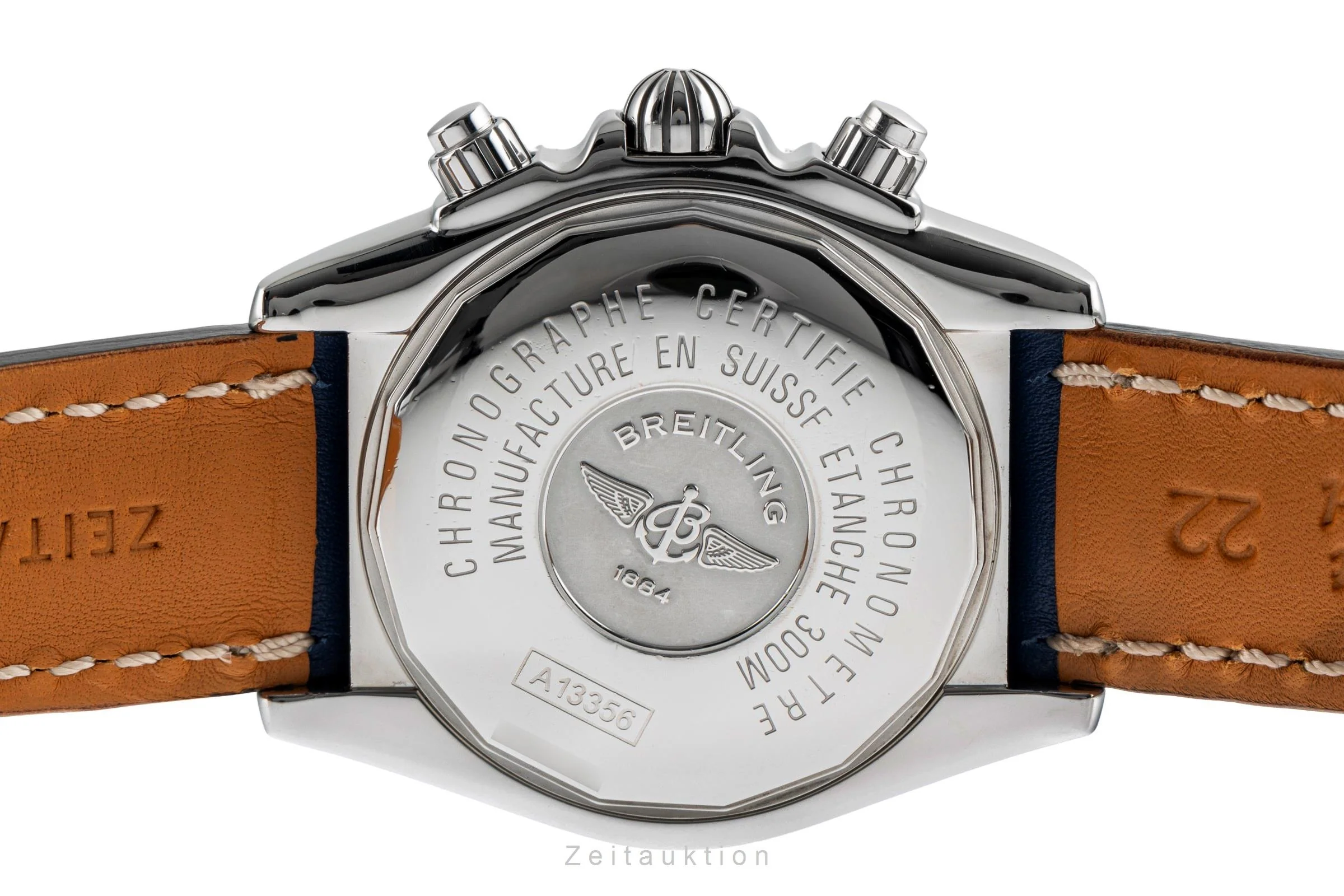 Breitling Evolution chronograph steel automatic men's watch A13356  A156C47PA  [2503386] - Image 12