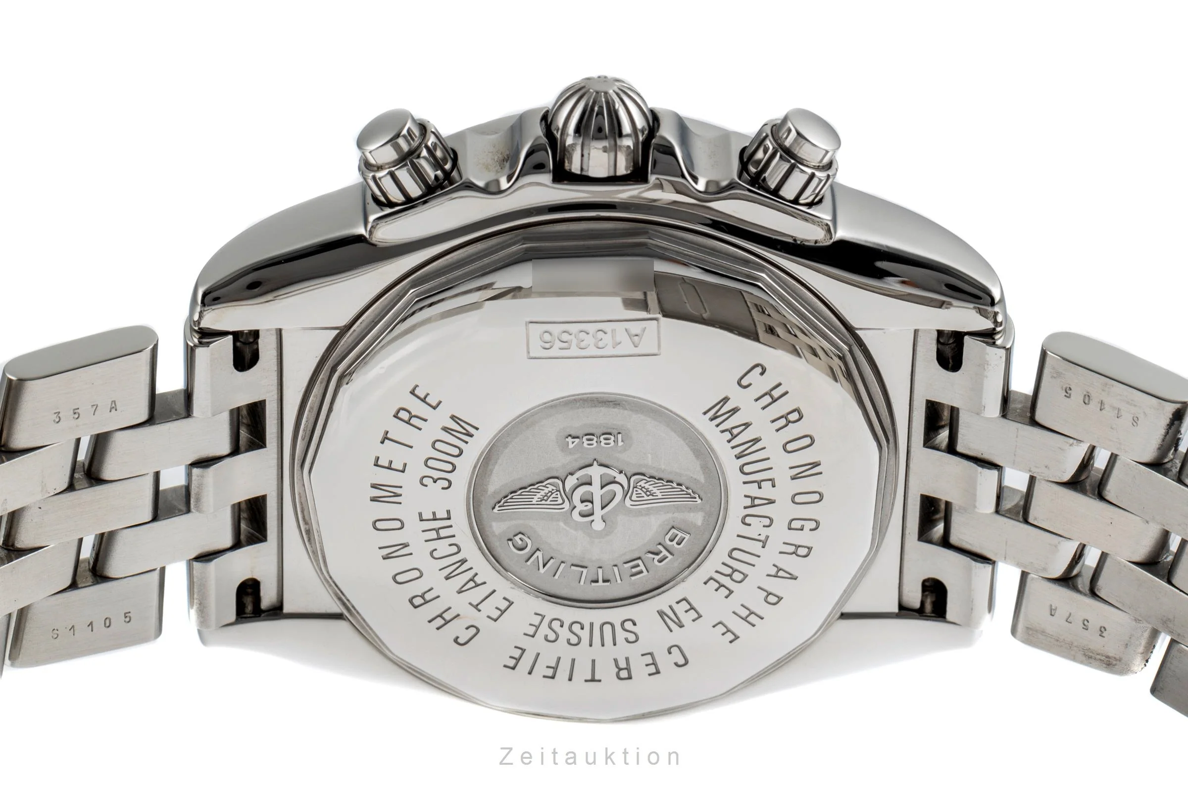 Breitling Evolution chronograph steel automatic men's watch A13356  A156F17PA  [2503931] - Image 11