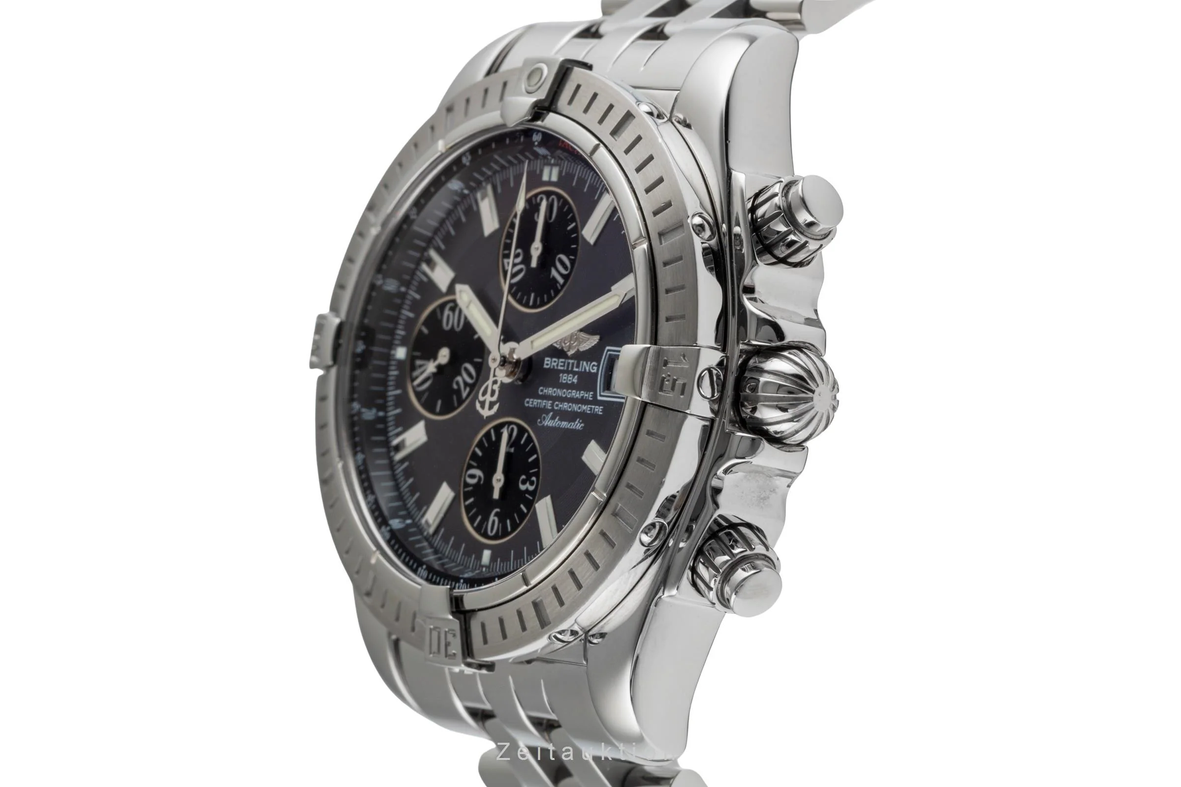 Breitling Evolution chronograph steel automatic men's watch A13356  A156F17PA  [2503931] - Image 7