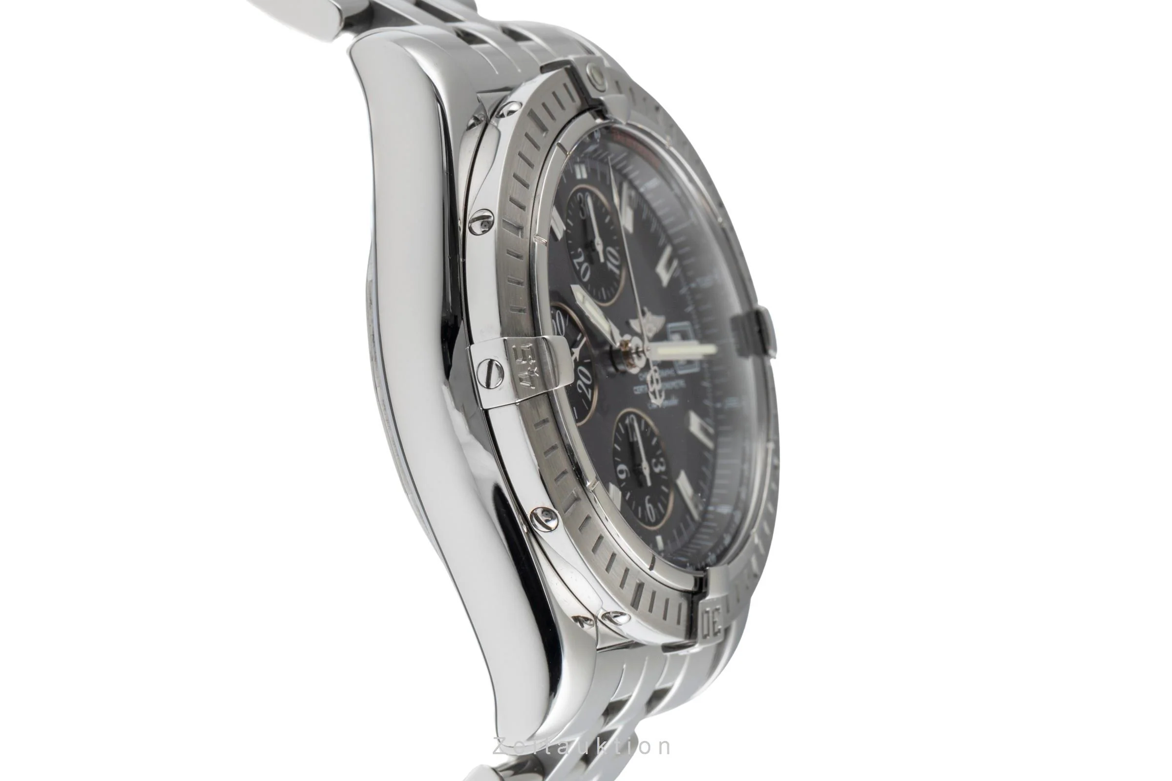 Breitling Evolution chronograph steel automatic men's watch A13356  A156F17PA  [2503931] - Image 8