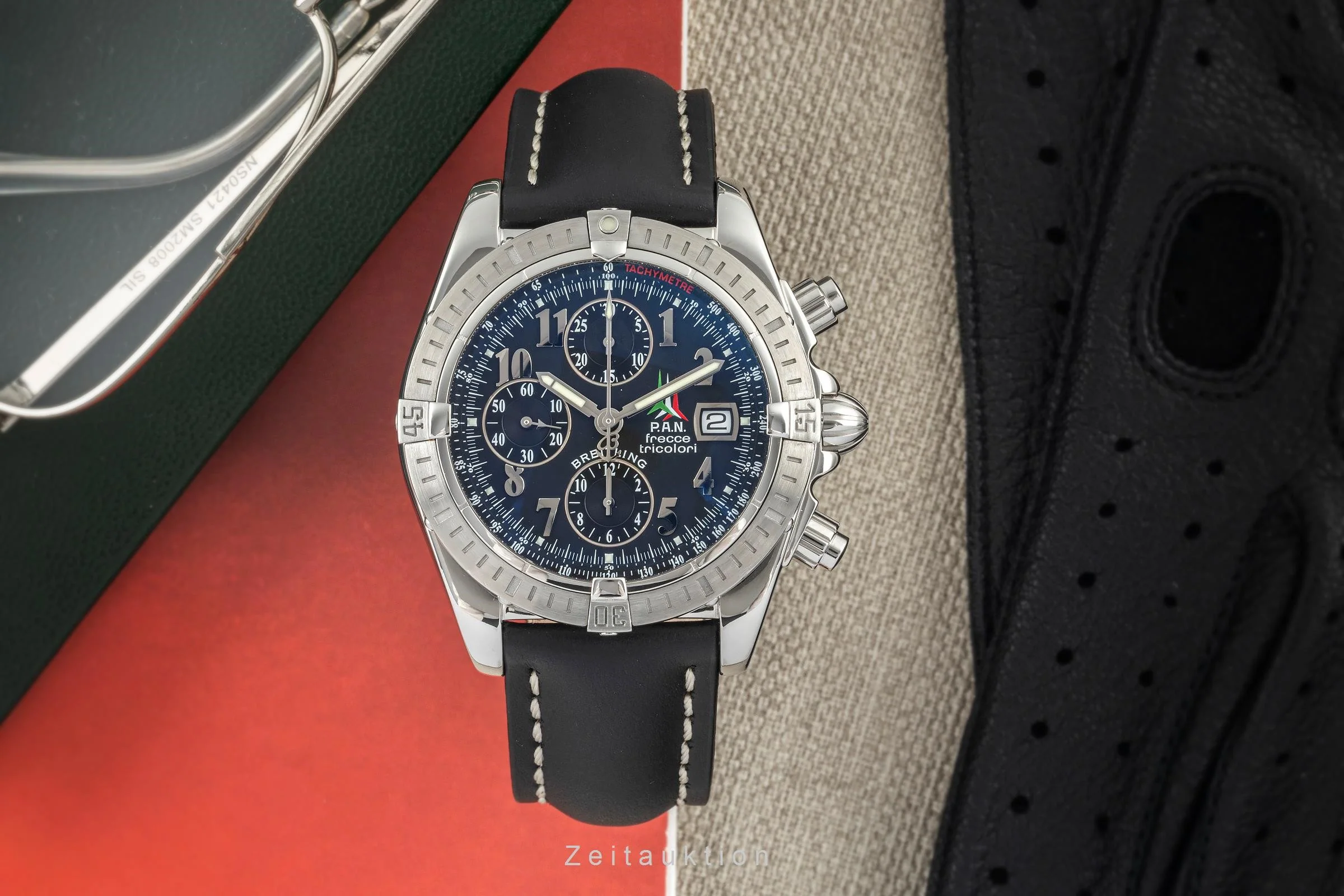 Breitling Evolution chronograph steel automatic men's watch A13356 Limited  [2400911] - Image 2