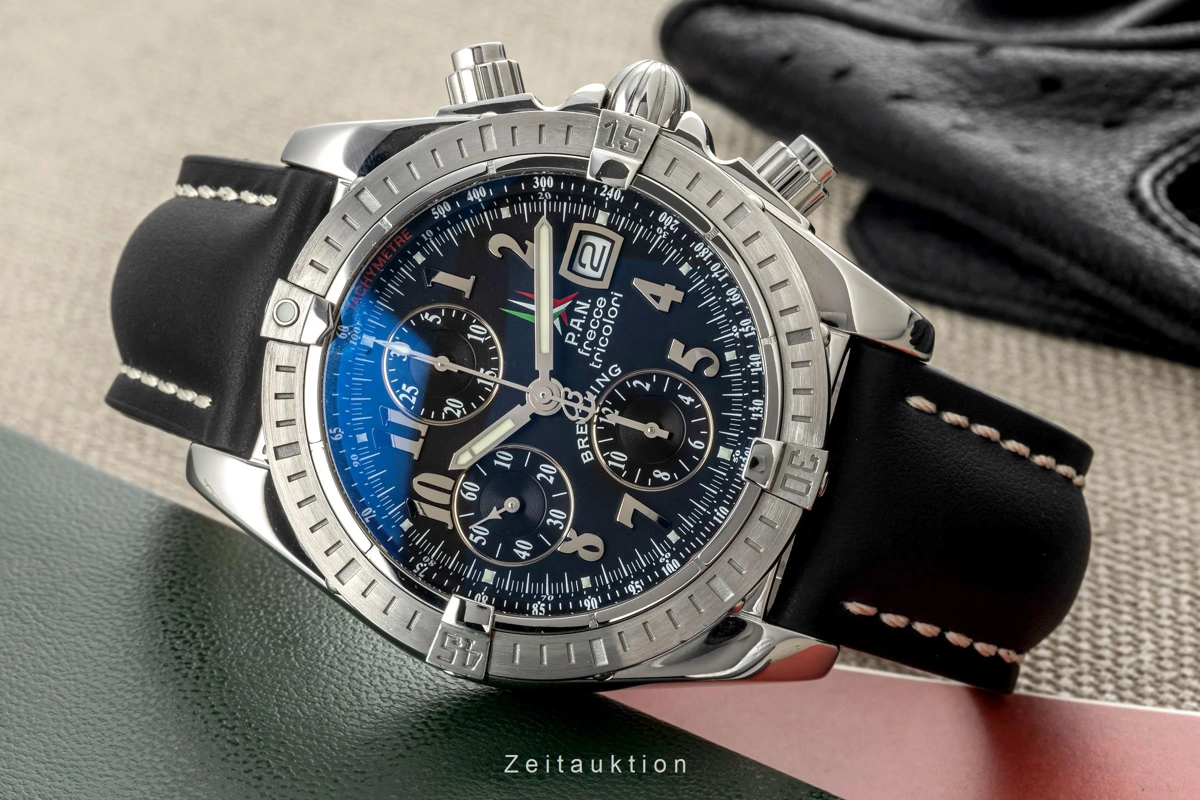 Breitling Evolution chronograph steel automatic men's watch A13356 Limited  [2400911] - Image 3