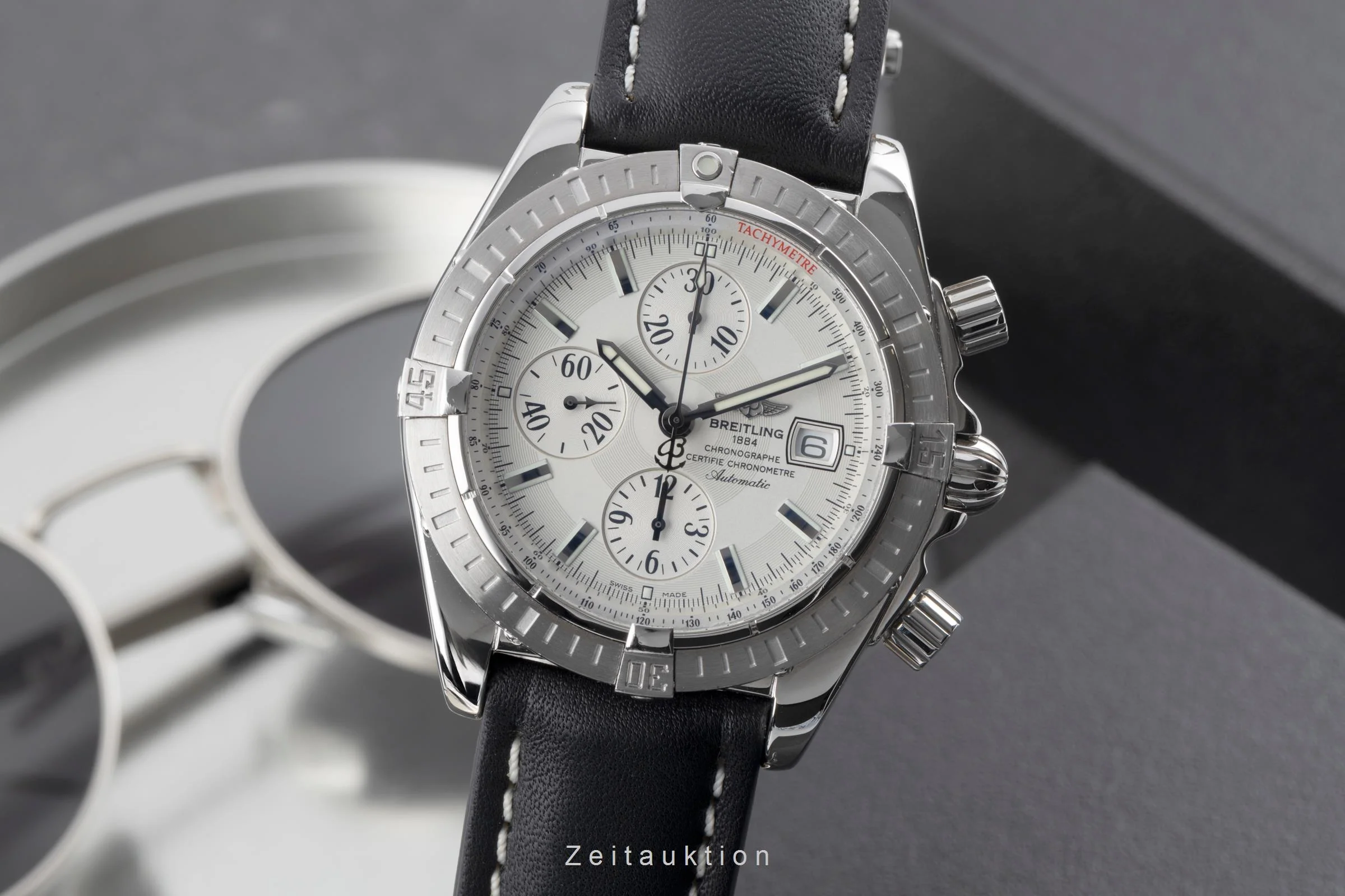 Breitling Evolution chronograph steel automatic men's watch A1335611/G569  [2506628] - Image 2