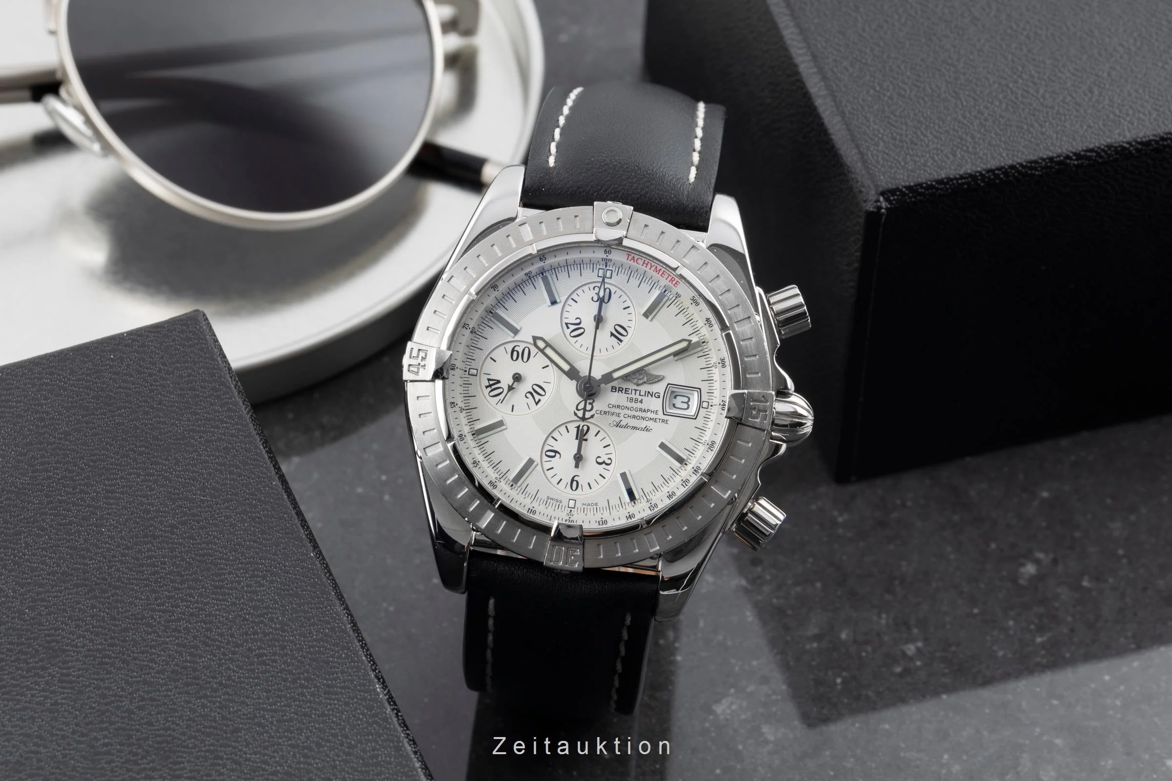 Breitling Evolution chronograph steel automatic men's watch A1335611/G569  [2506628] - Image 4