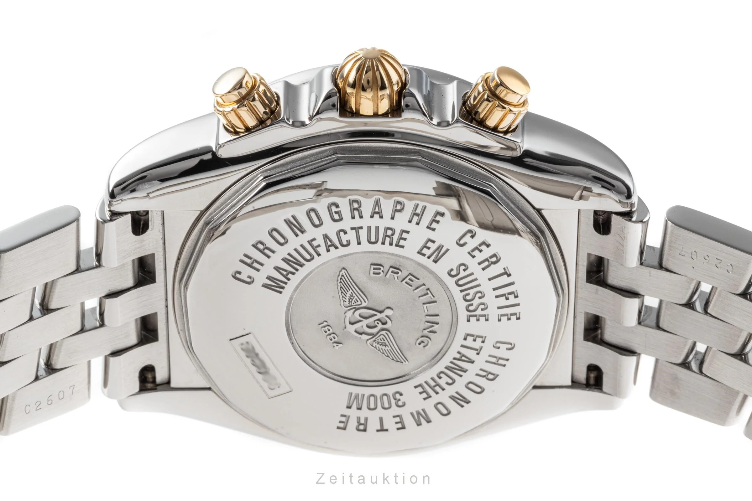 Breitling Evolution chronograph steel / gold automatic men's watch B13356 LP: 9300EUR  [2204381] - Image 9