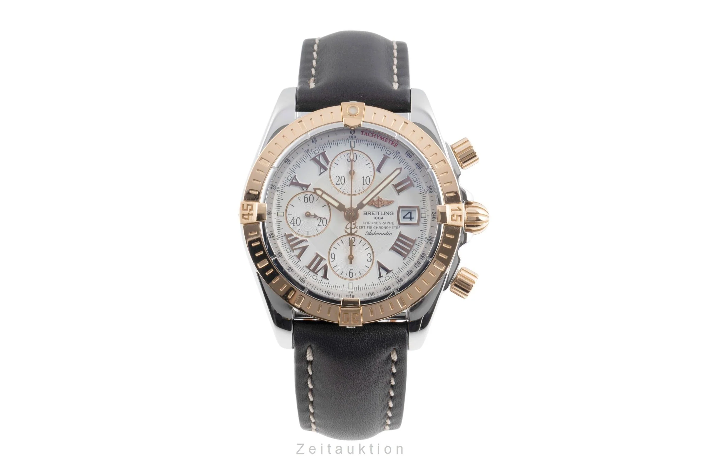 Breitling Evolution chronograph steel / gold automatic men's watch C13356  [2503460] - Image 5