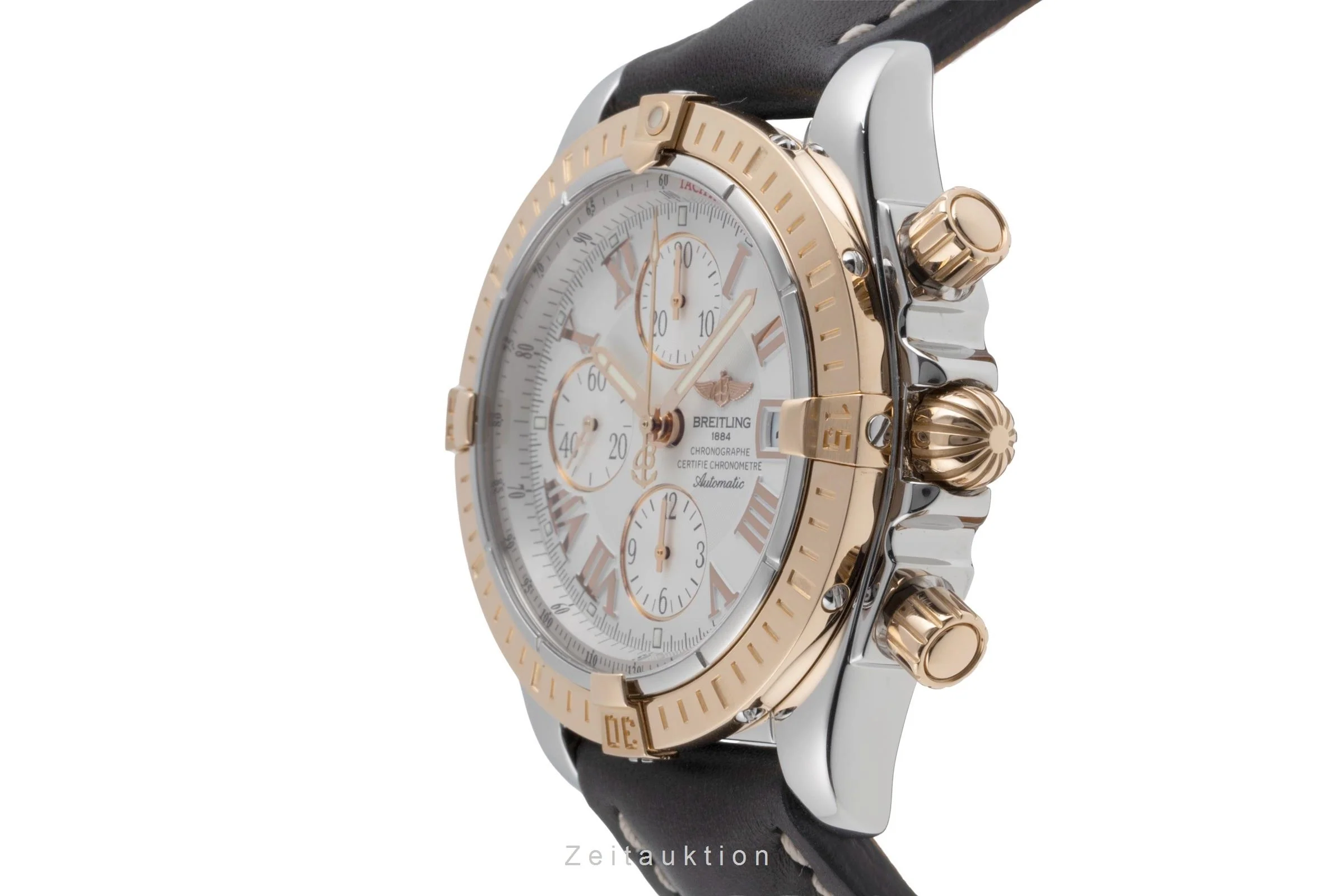 Breitling Evolution chronograph steel / gold automatic men's watch C13356  [2503460] - Image 7