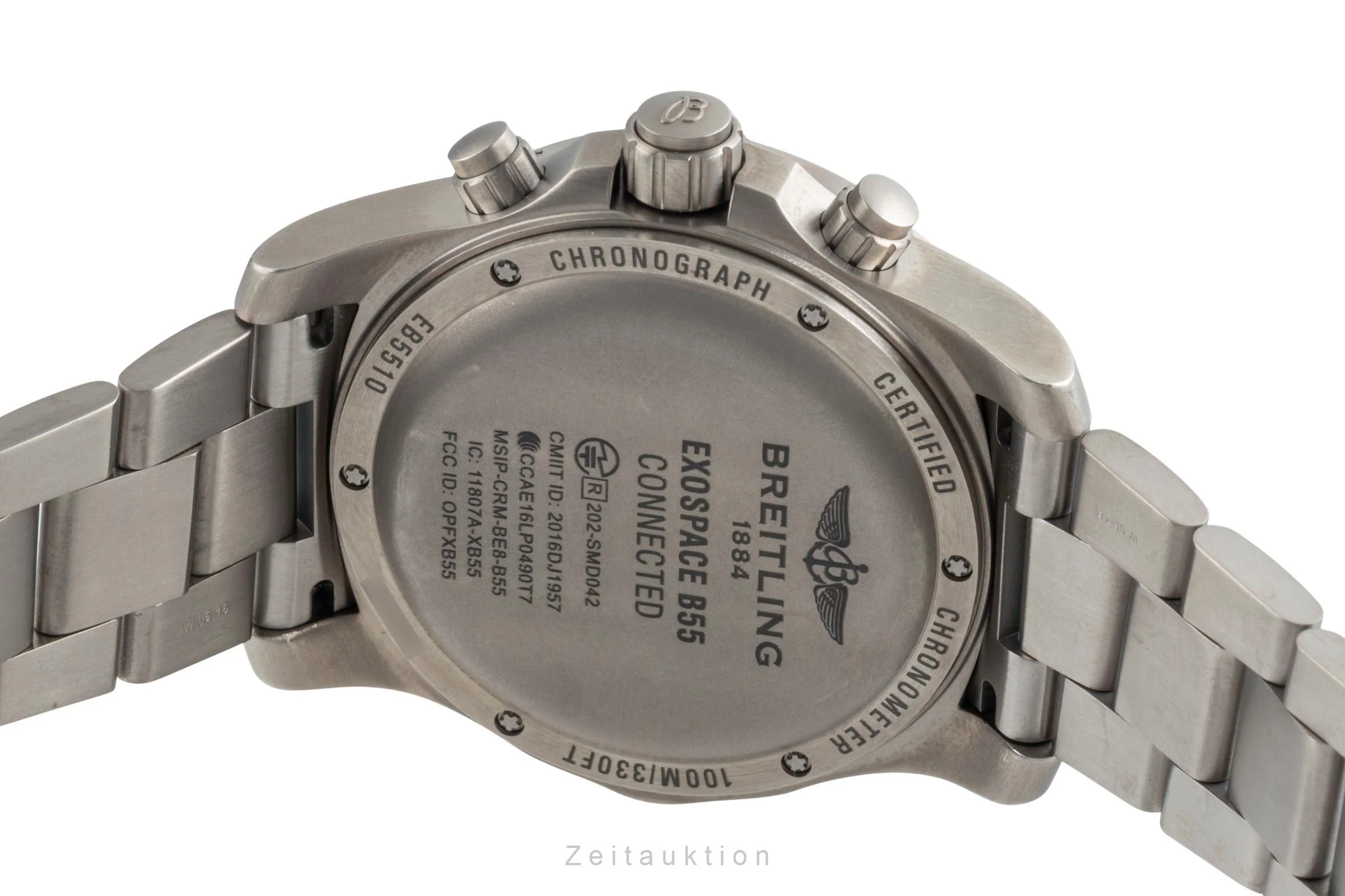 Breitling Exospace chronograph titanium quartz men's watch EB5510H1/BE79  [2505980] - Image 11