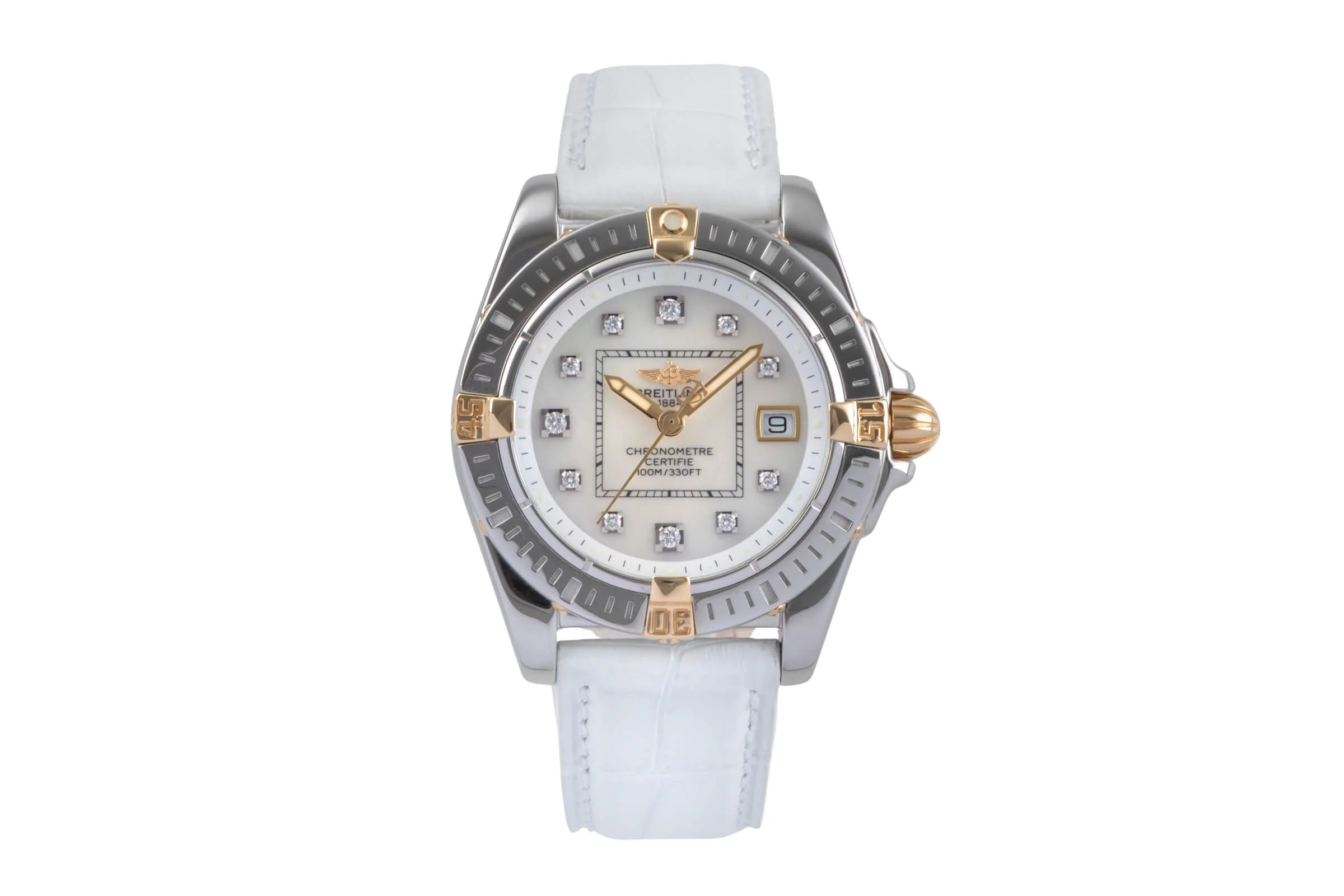 Breitling Galactic 32 steel / gold quartz women's watch B71356  [2502149] - Image 5
