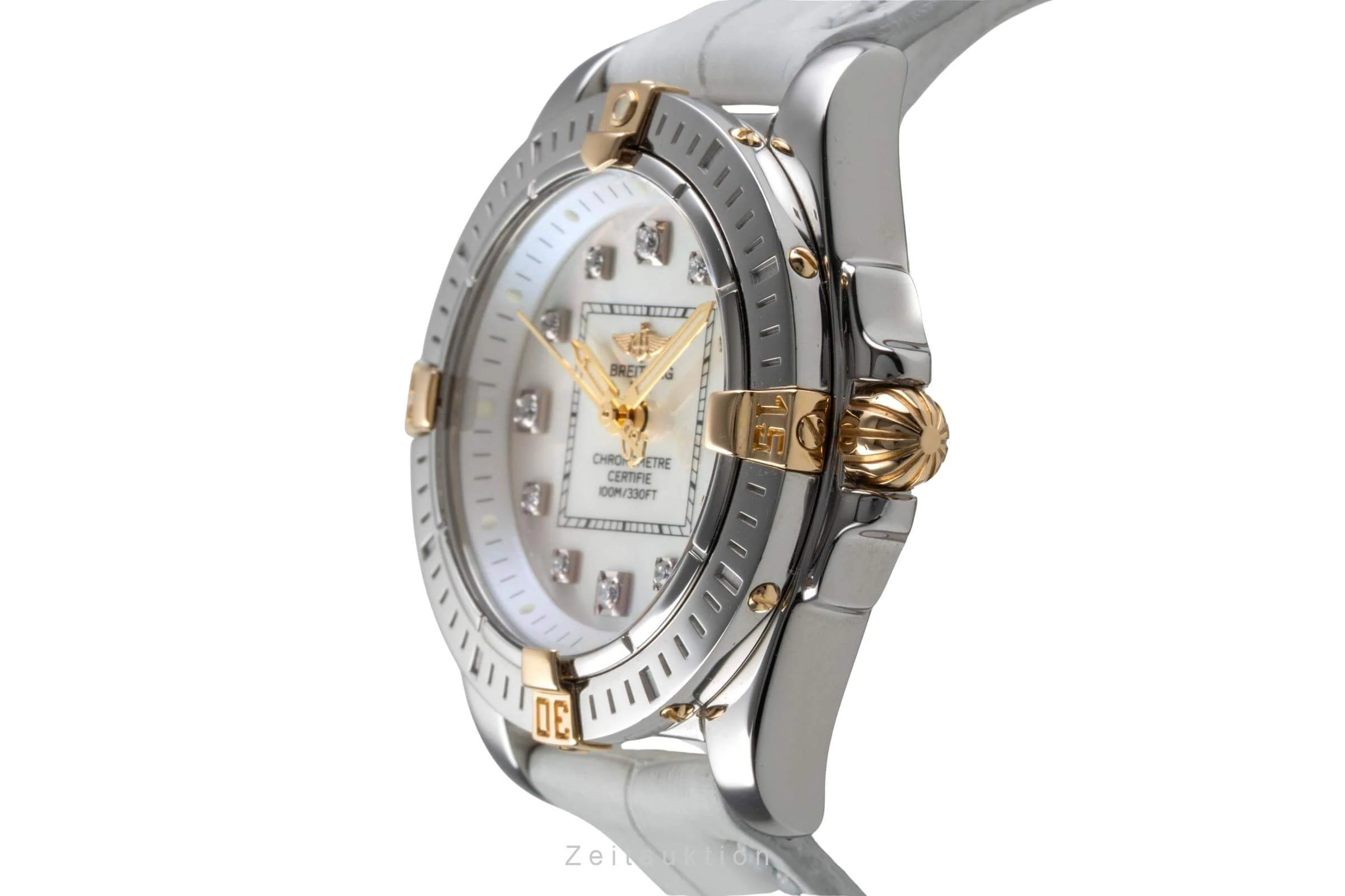 Breitling Galactic 32 steel / gold quartz women's watch B71356  [2502149] - Image 7