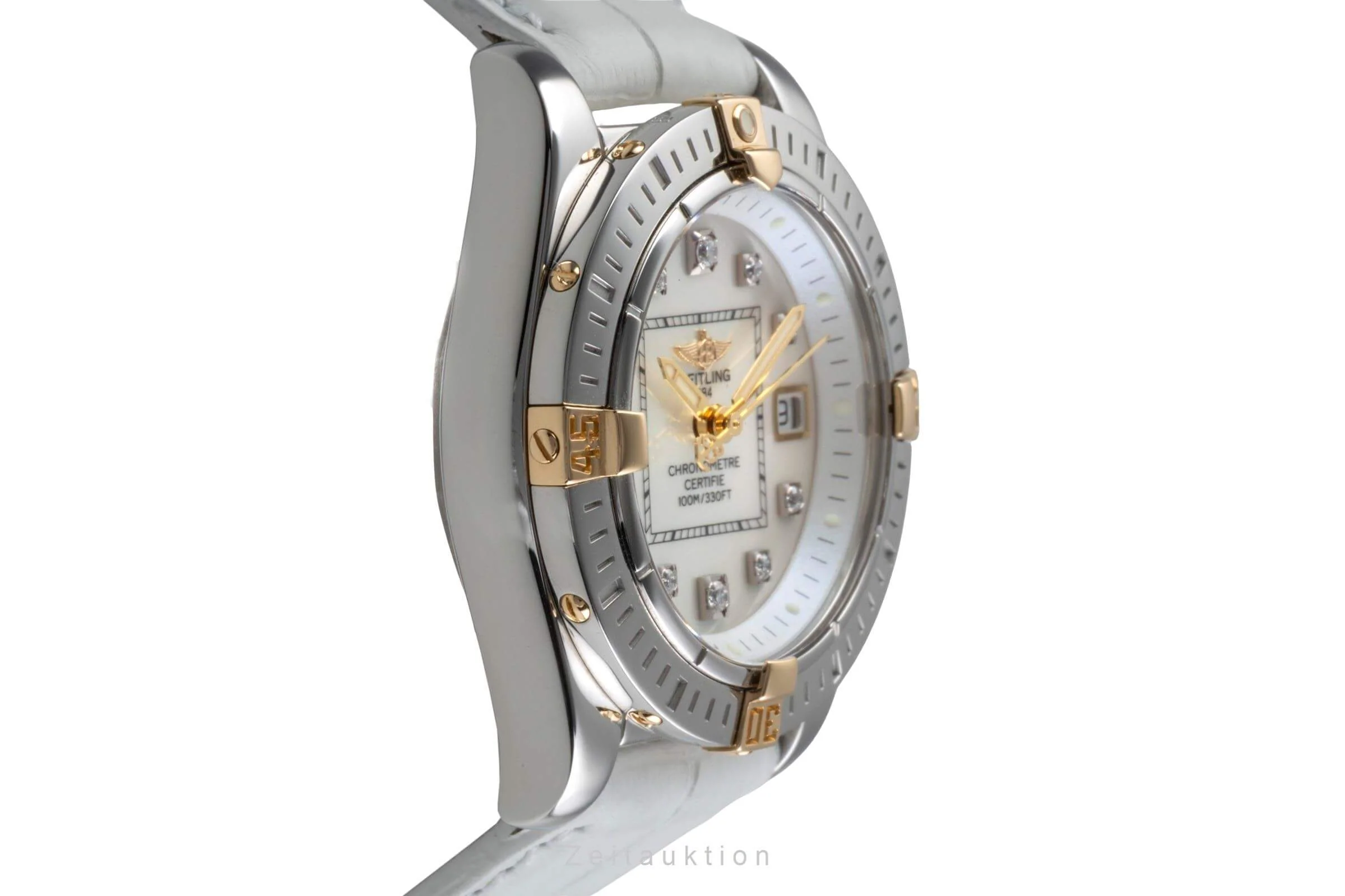 Breitling Galactic 32 steel / gold quartz women's watch B71356  [2502149] - Image 8