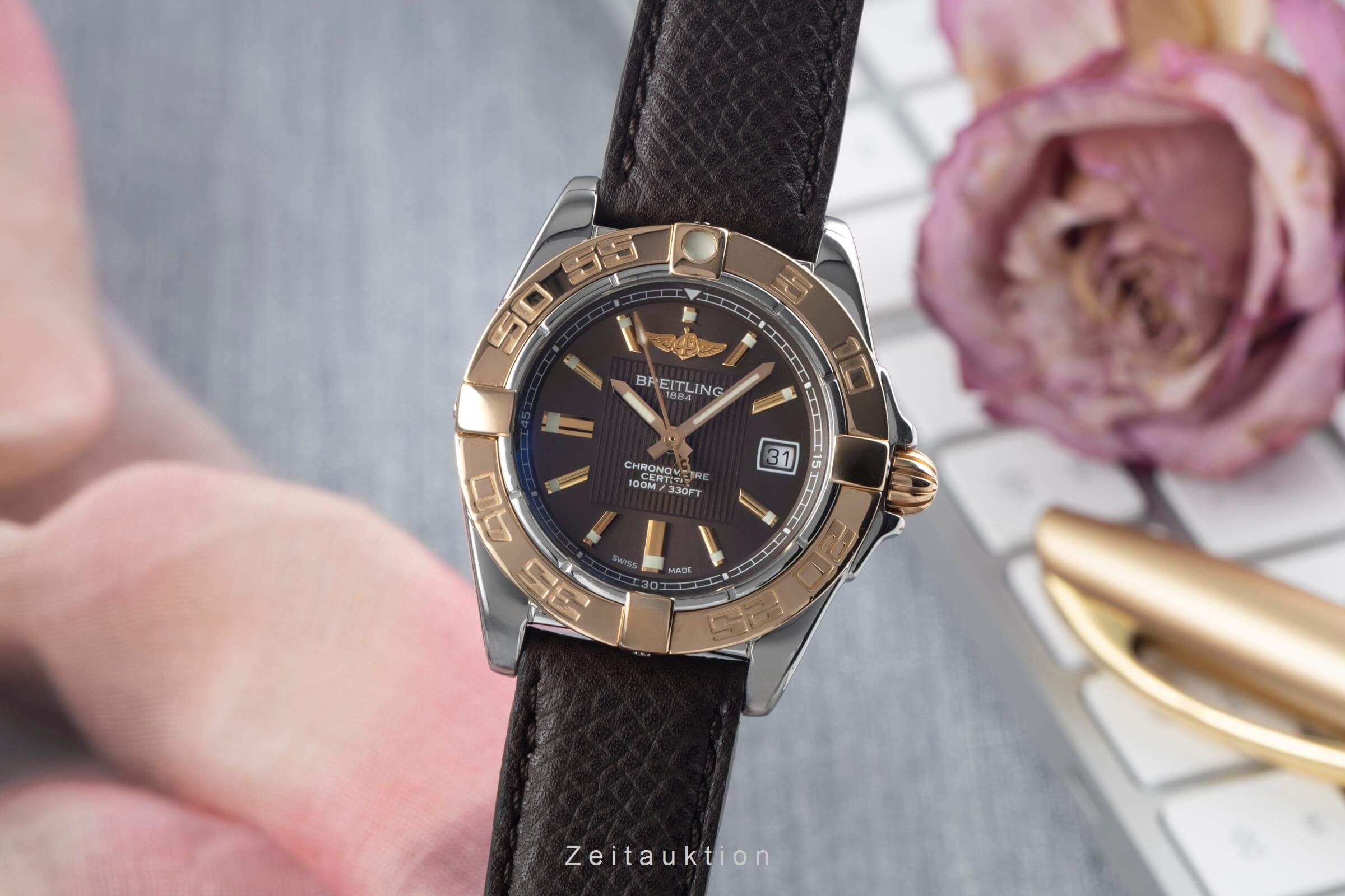 Breitling Galactic 32 steel / gold quartz women's watch C71356  [2500904] - Image 2