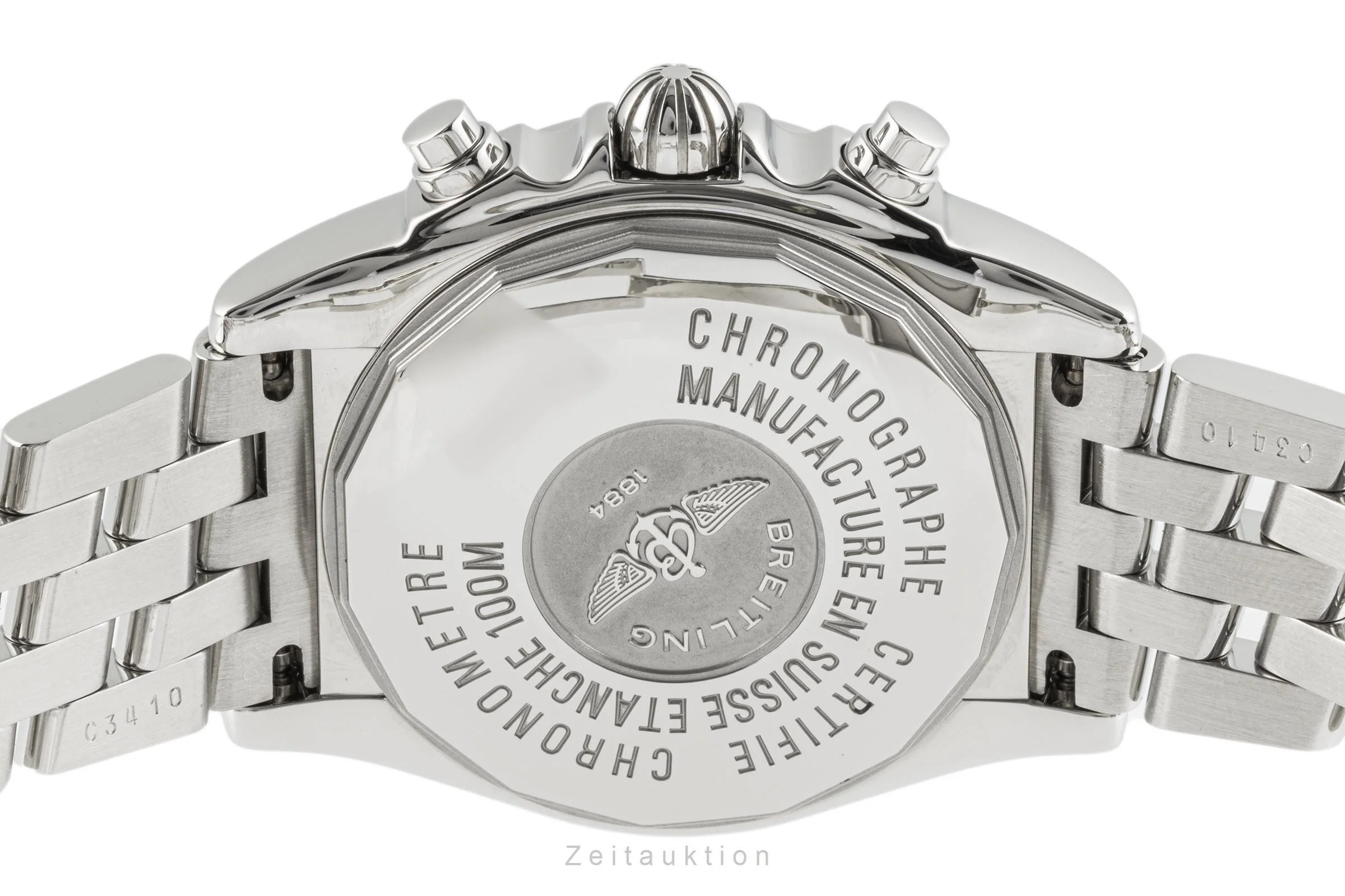 Breitling Galactic chronograph steel automatic men's watch A13358  [2301140] - Image 10
