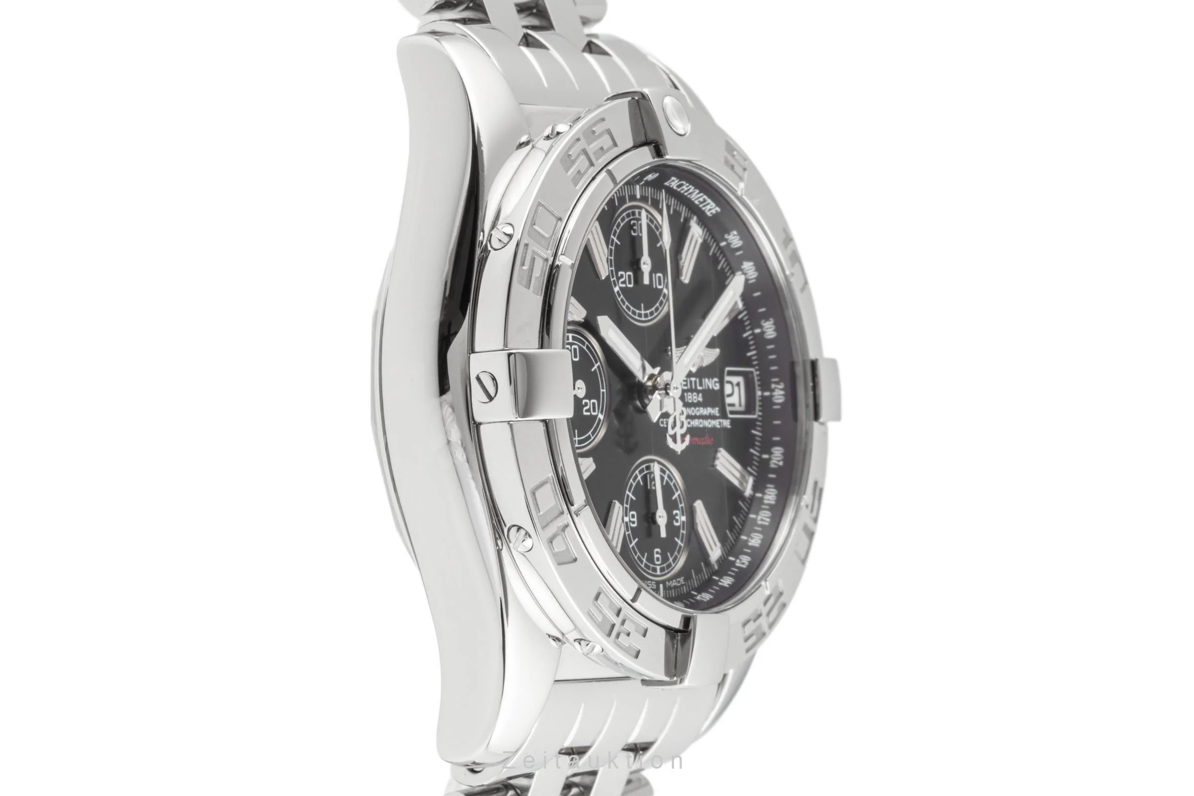 Breitling Galactic chronograph steel automatic men's watch A13358  [2301140] - Image 7