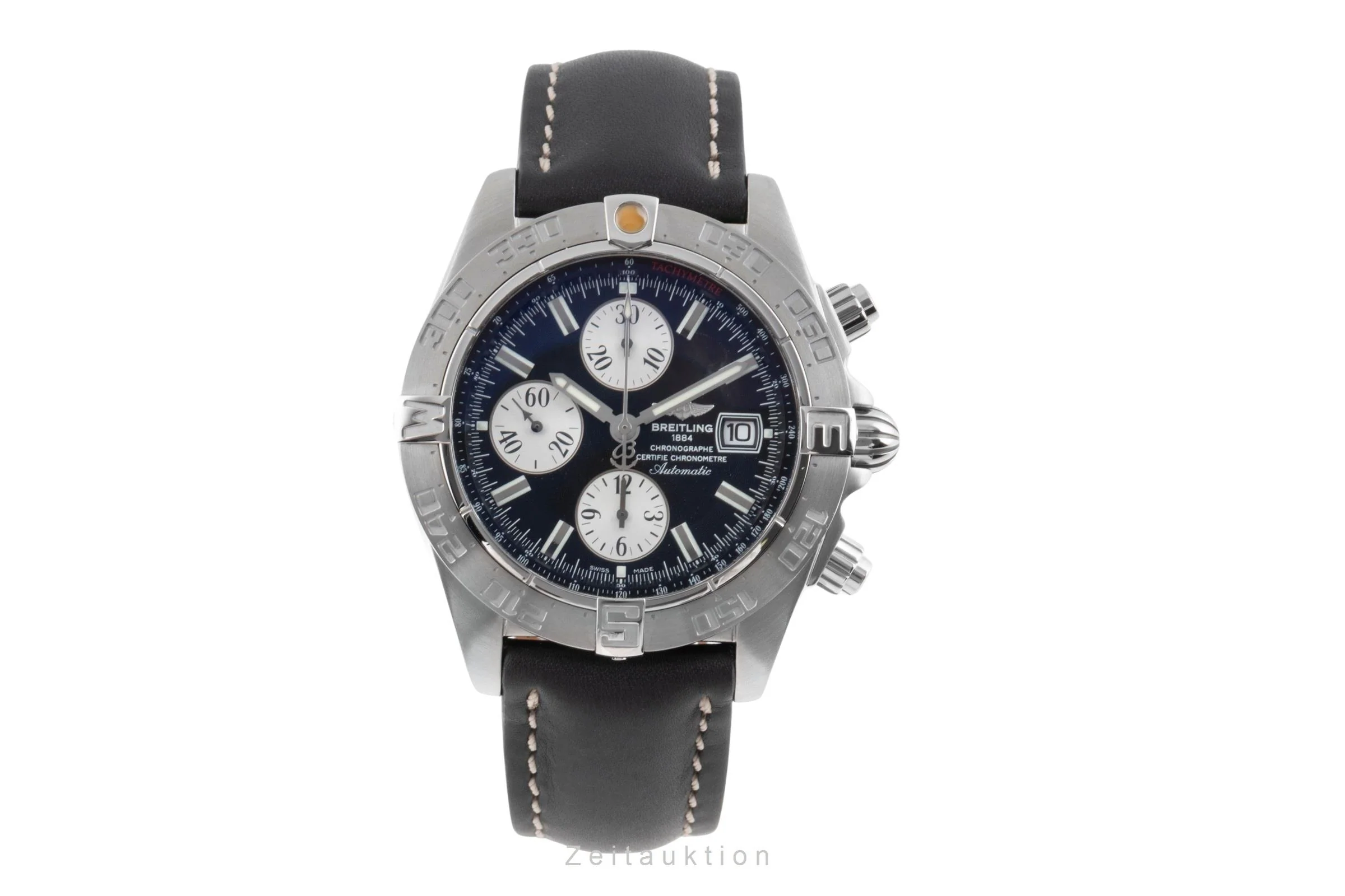 Breitling Galactic chronograph steel automatic men's watch A13364  [2503999] - Image 5