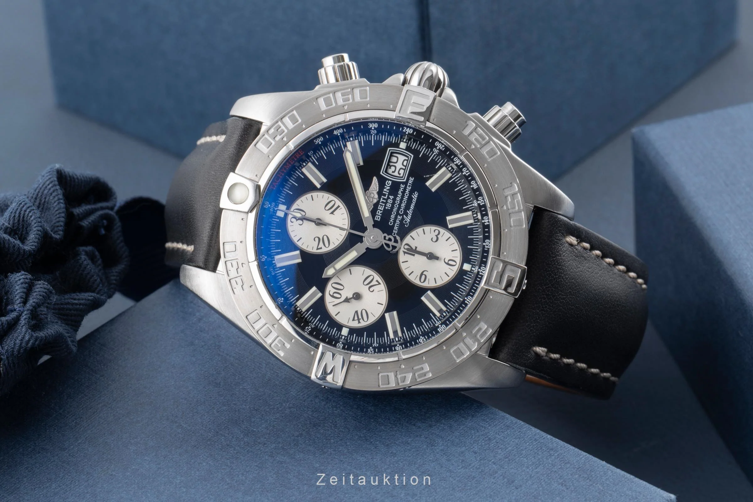 Breitling Galactic chronograph steel automatic men's watch A13364  A131B19PS  [2504147] - Image 3