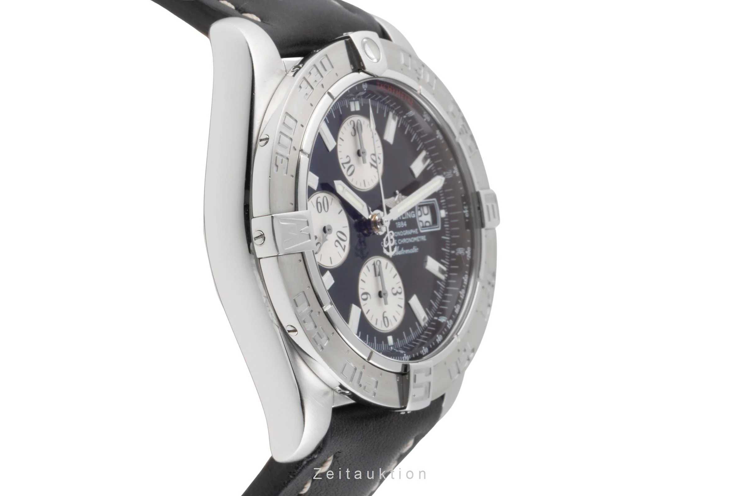 Breitling Galactic chronograph steel automatic men's watch A13364  A131B19PS  [2504147] - Image 8