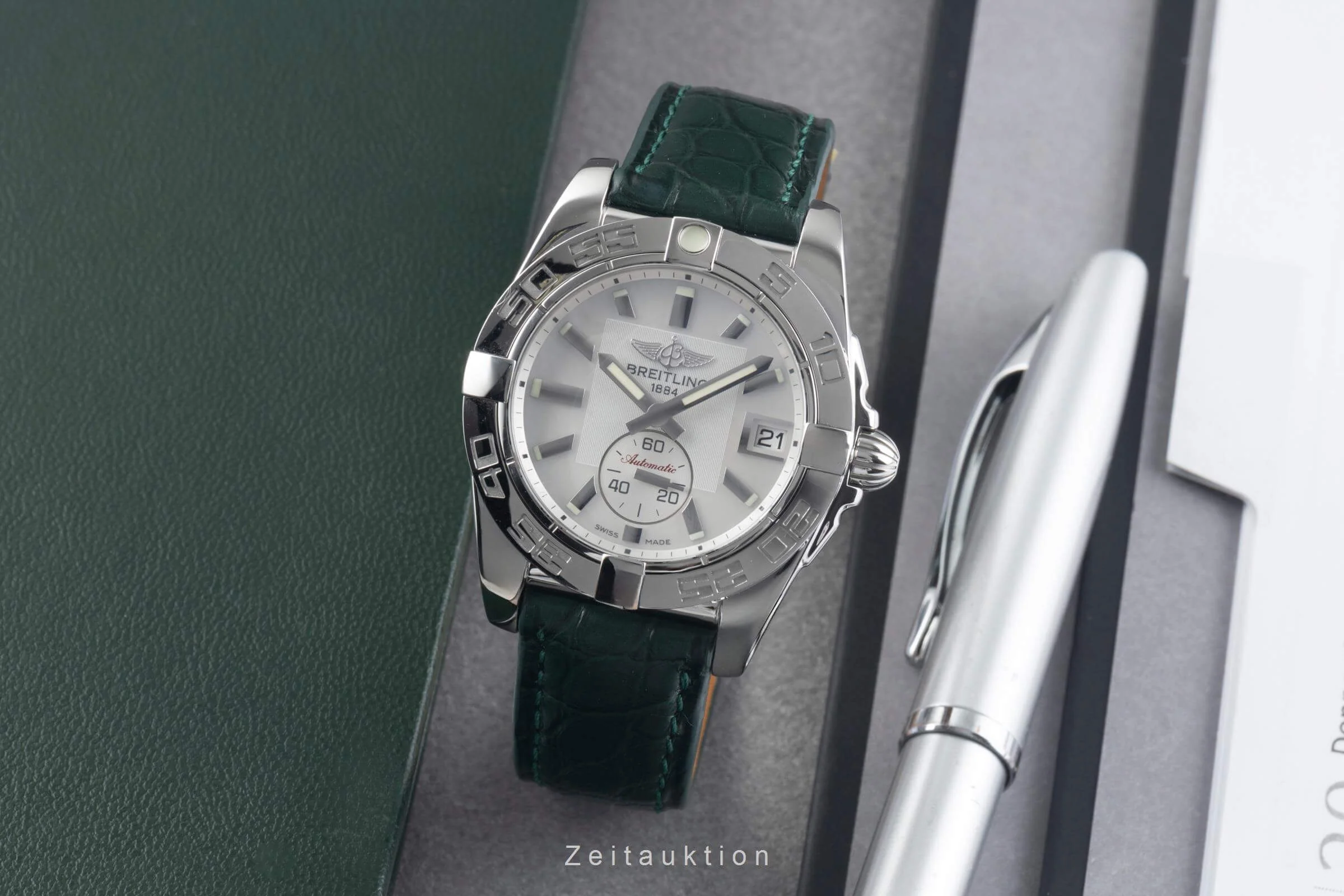 Breitling Galactic steel automatic men's watch A37330  [2501178] - Image 4