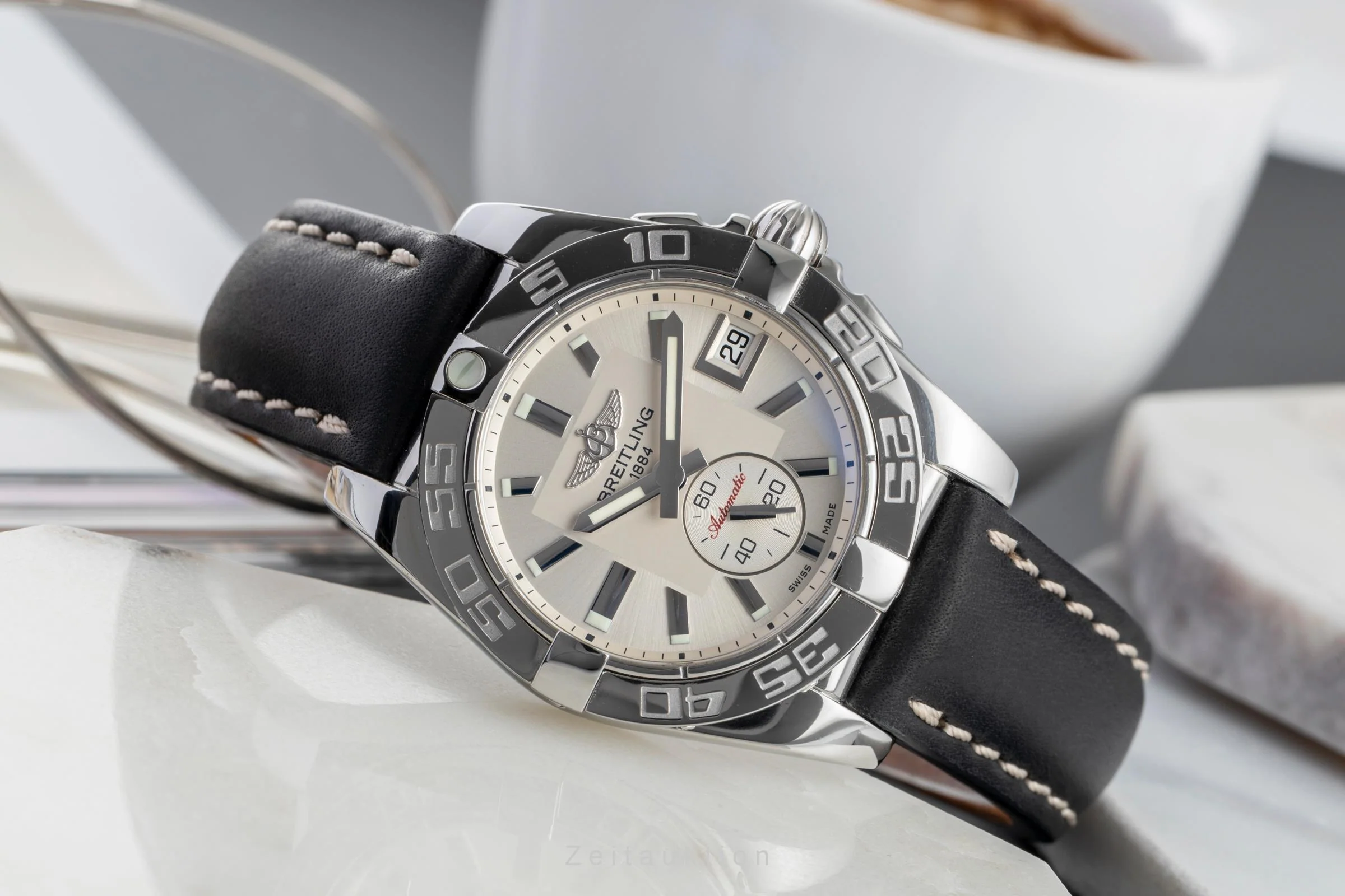 Breitling Galactic steel automatic men's watch A37330  [2503378] - Image 3