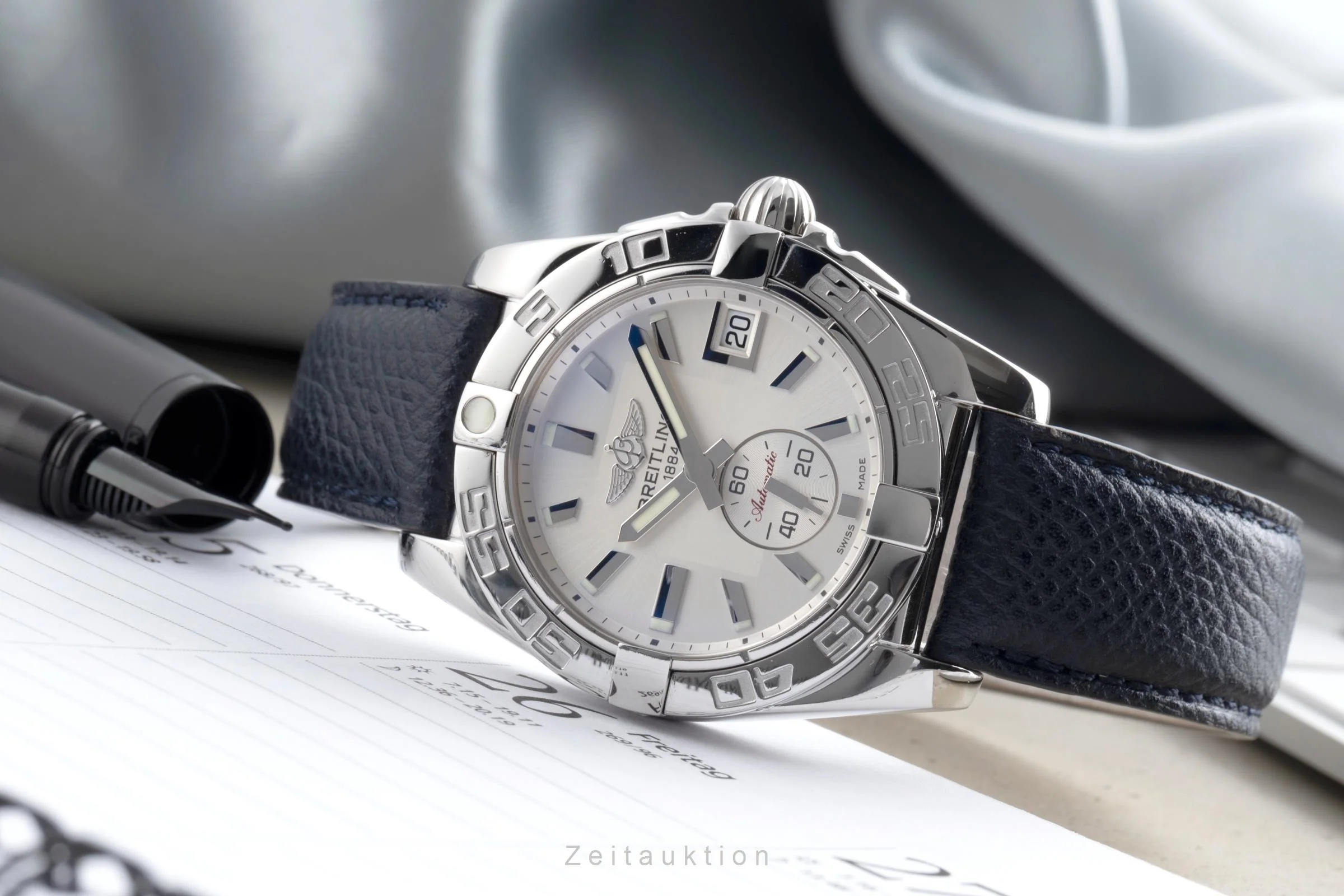 Breitling Galactic steel automatic men's watch A3733012/G706  [2502591] - Image 3