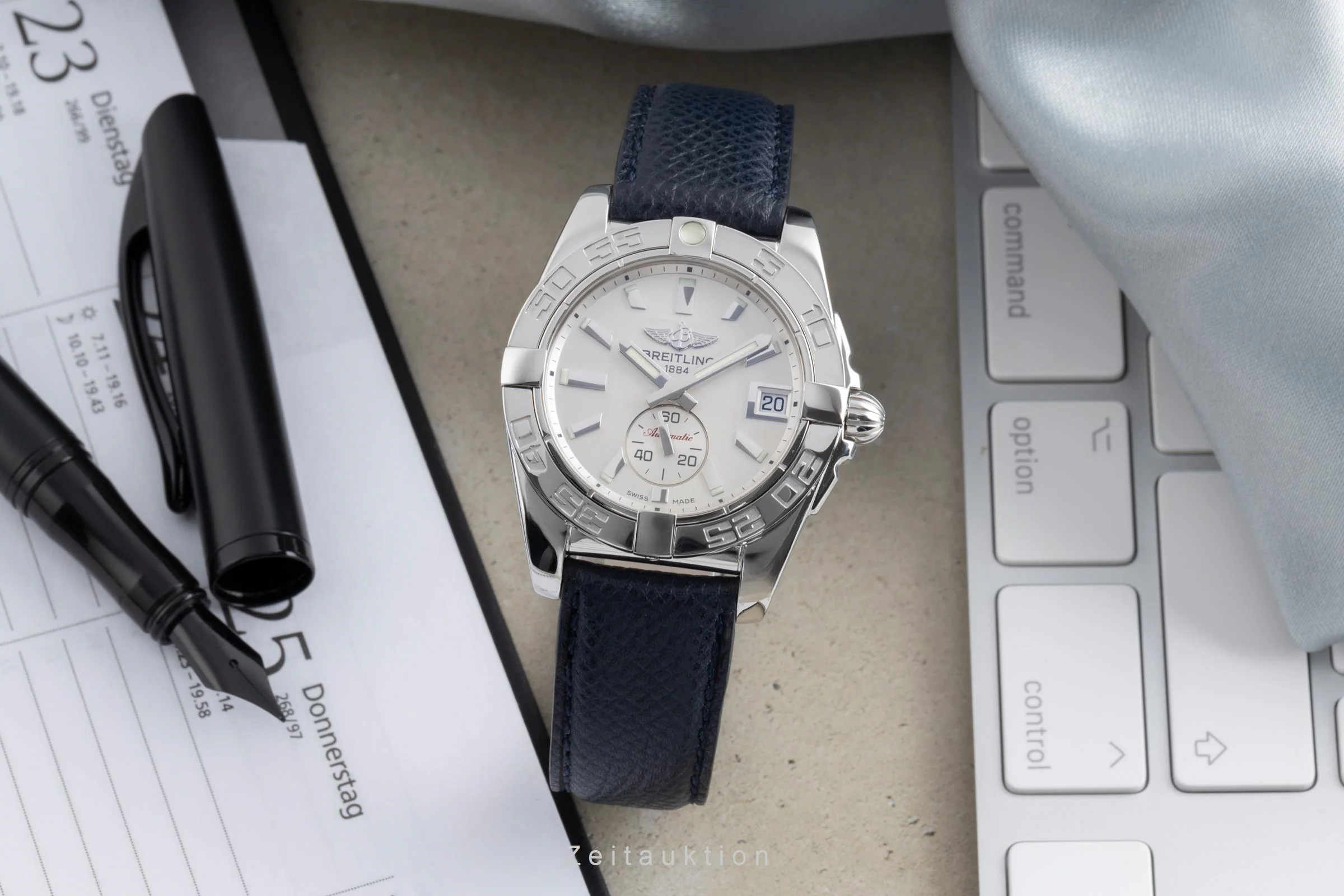 Breitling Galactic steel automatic men's watch A3733012/G706  [2502591] - Image 4