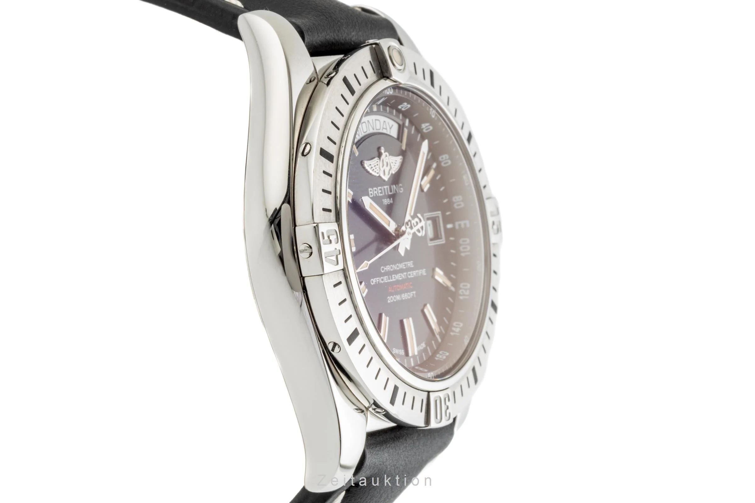 Breitling Galactic steel automatic men's watch A45320  [2302476] - Image 7