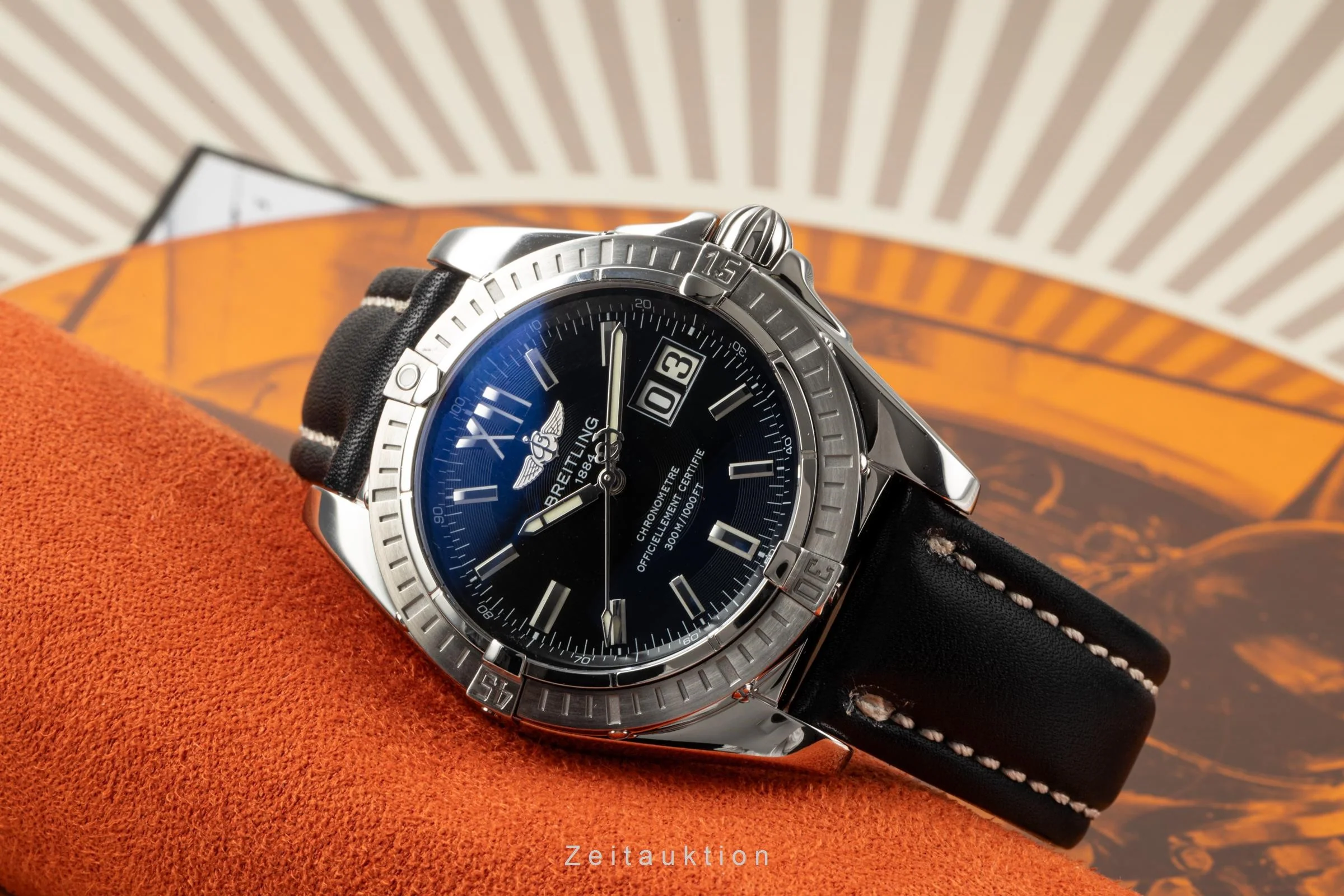 Breitling Galactic steel automatic men's watch A49350  [2206848] - Image 2