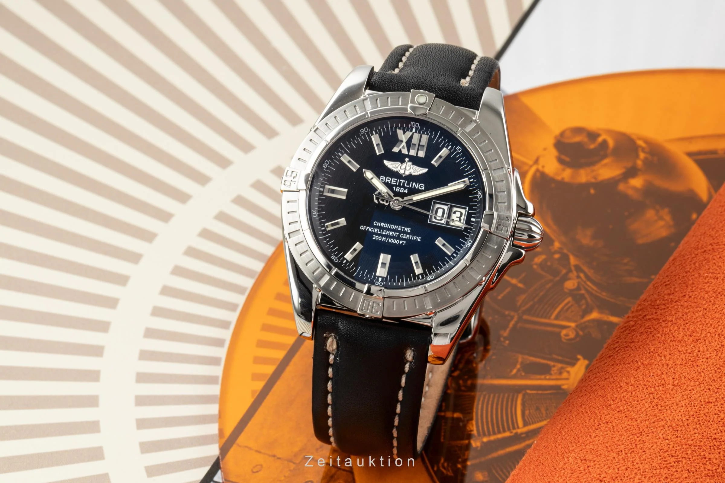 Breitling Galactic steel automatic men's watch A49350  [2206848] - Image 3
