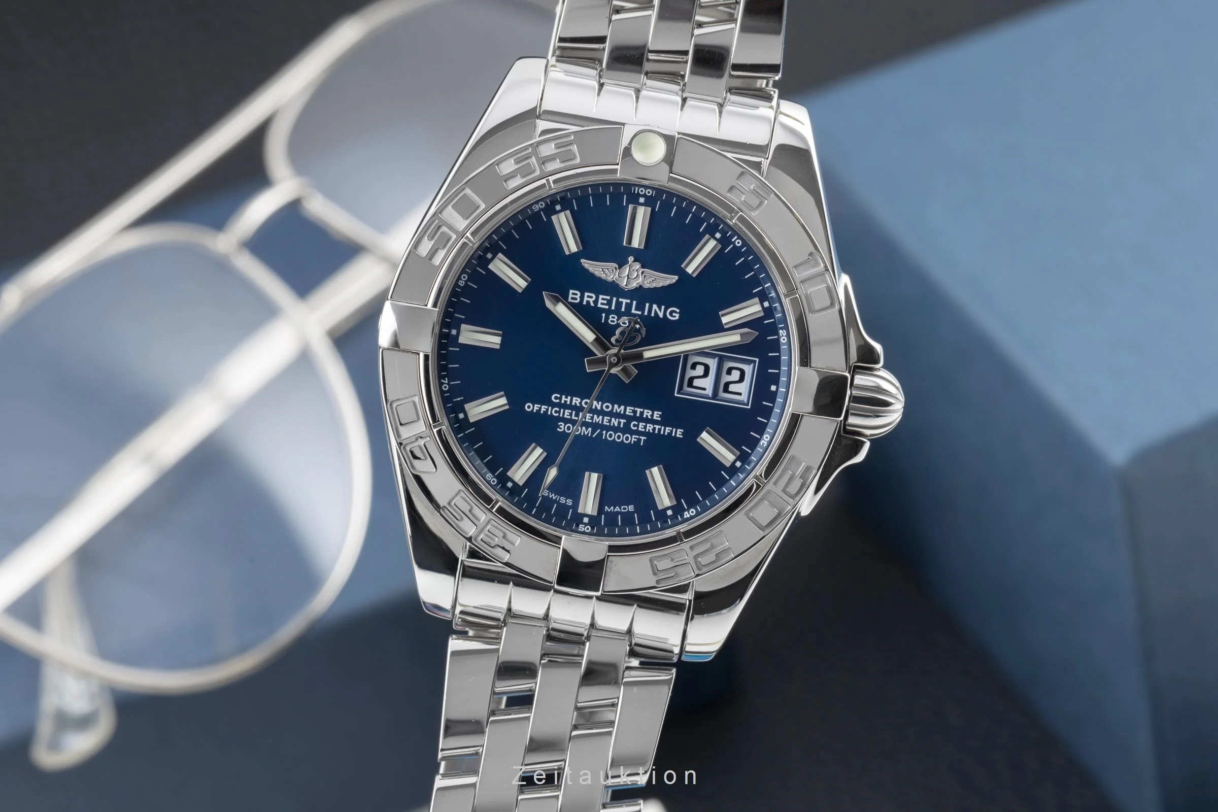 Breitling Galactic steel automatic men's watch A49350L2/C929  [2507375] - Image 2