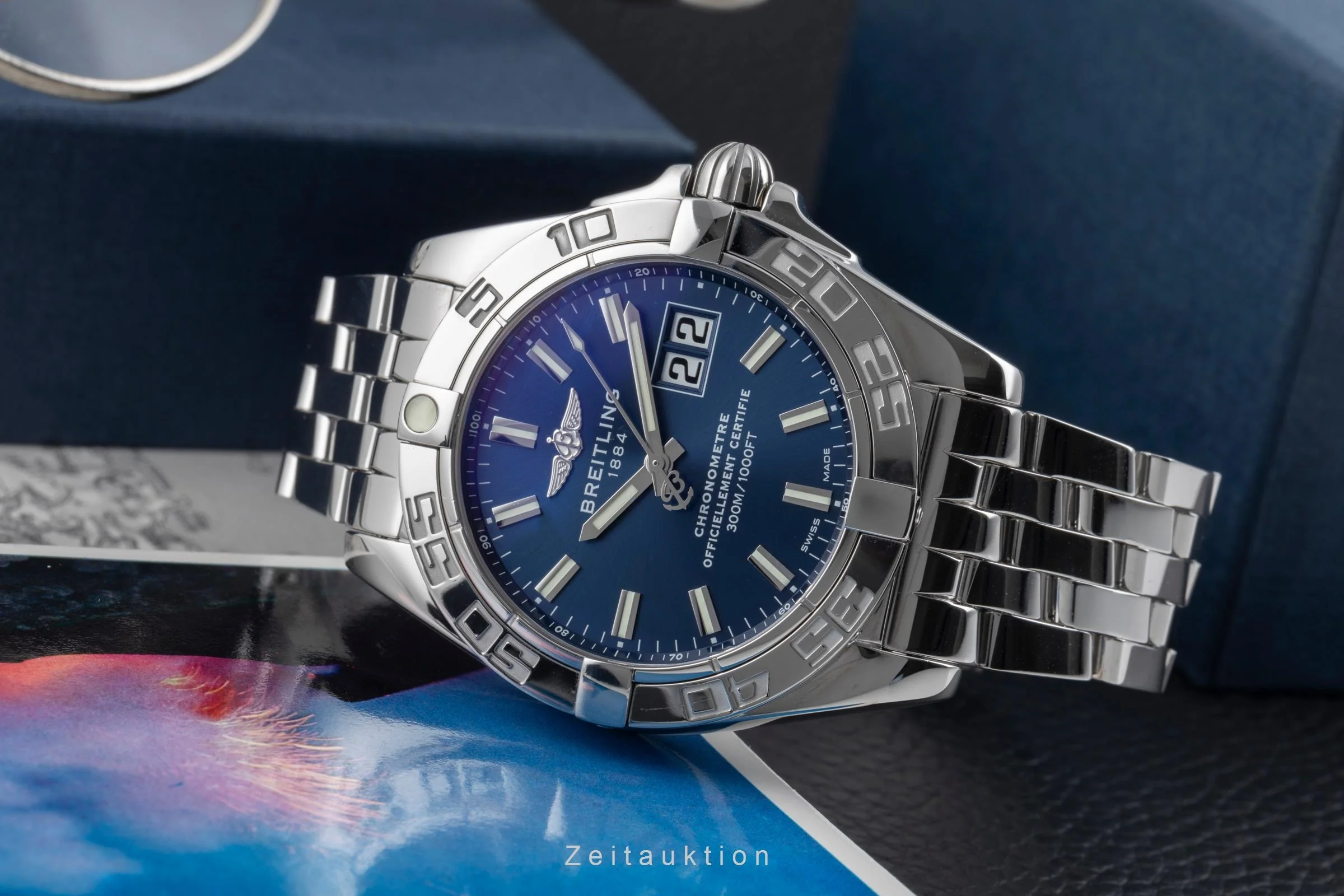 Breitling Galactic steel automatic men's watch A49350L2/C929  [2507375] - Image 3