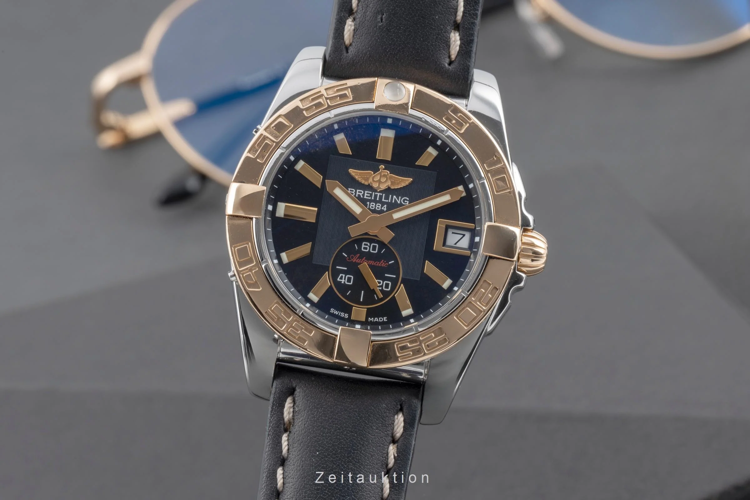 Breitling Galactic steel / gold automatic men's watch C37330  [2504696] - Image 2
